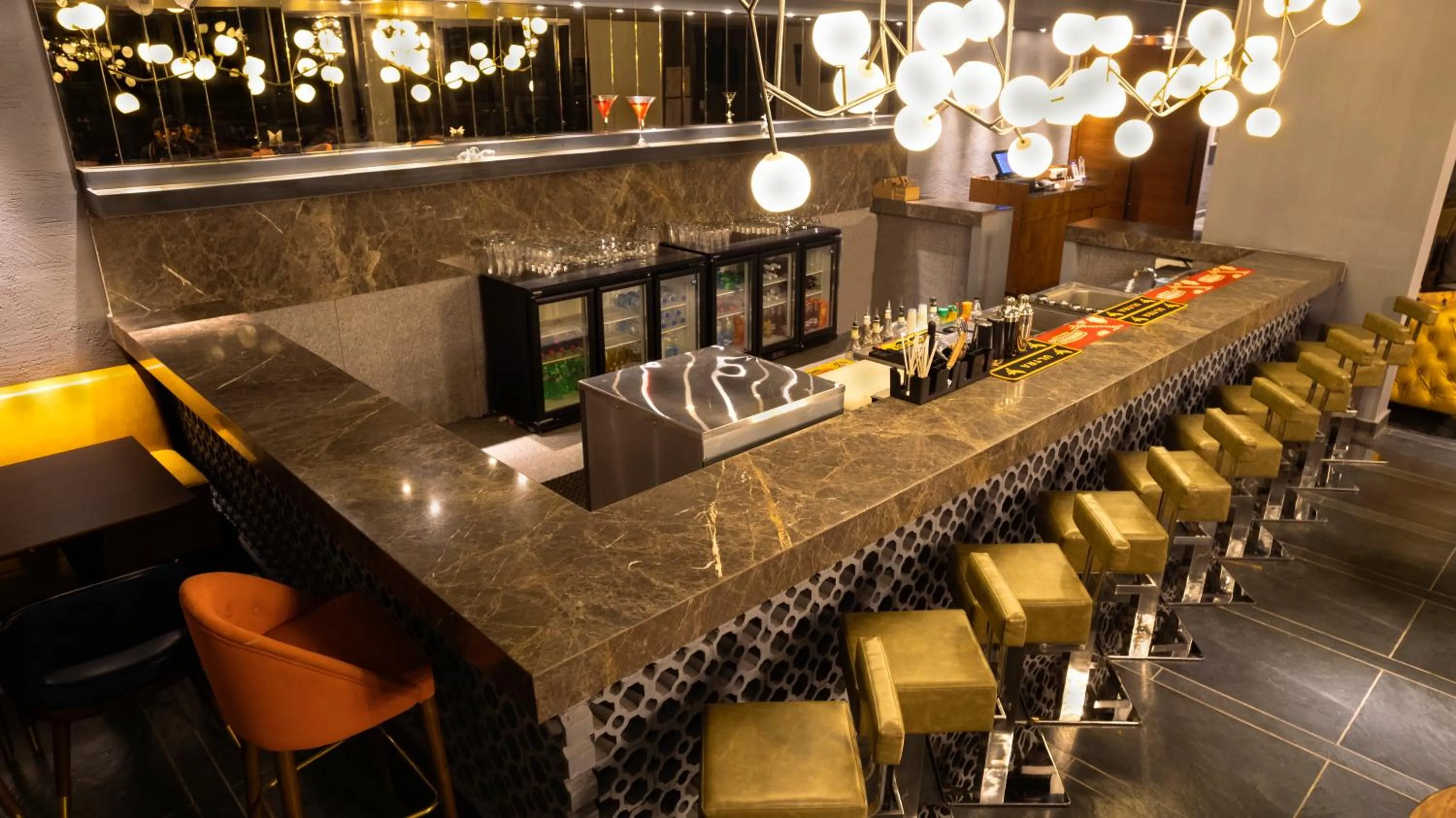 Lounge or bar in The Elite Narasapura, a member of Radisson Individuals