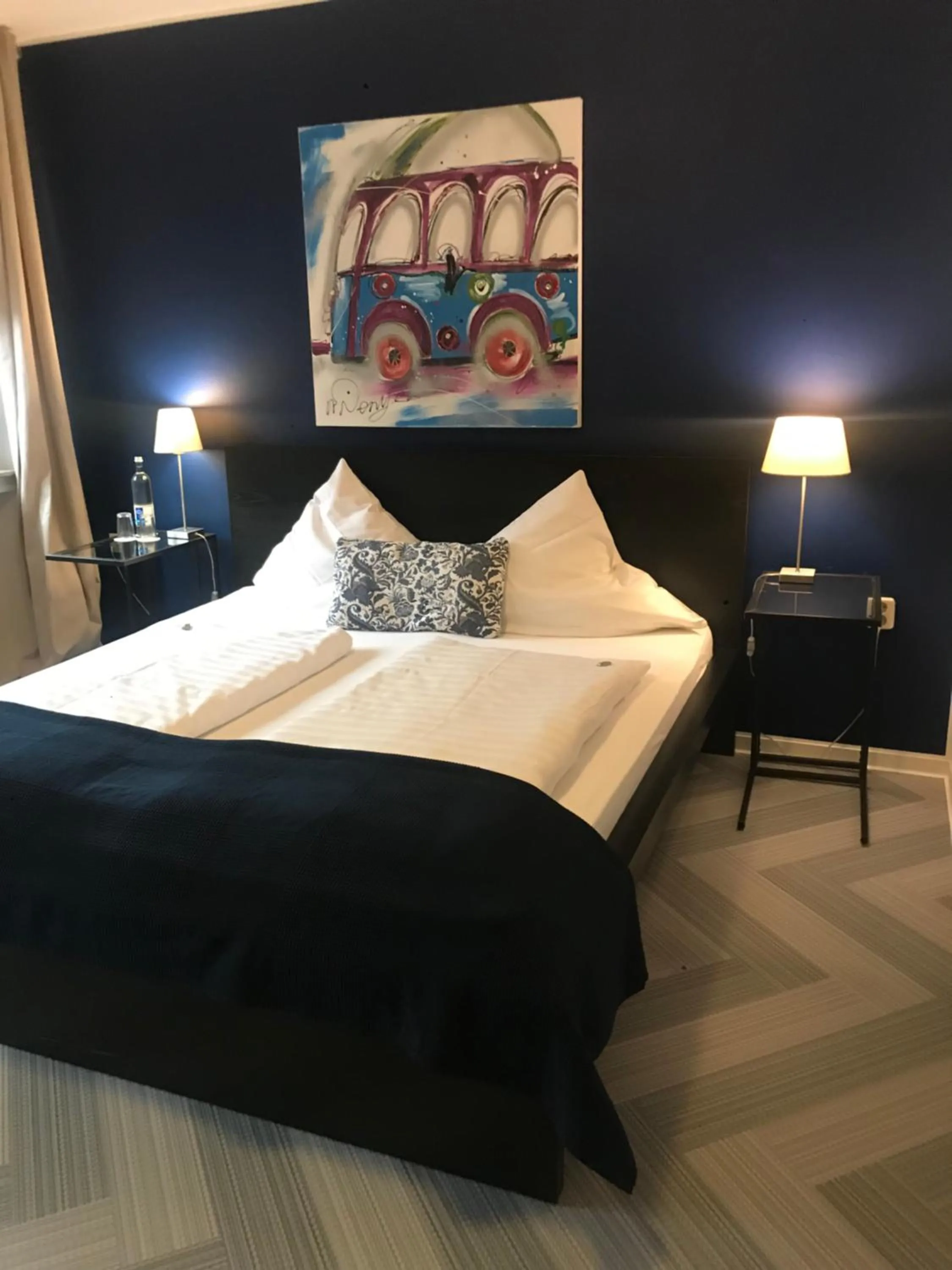 Photo of the whole room, Bed in bensons hotel