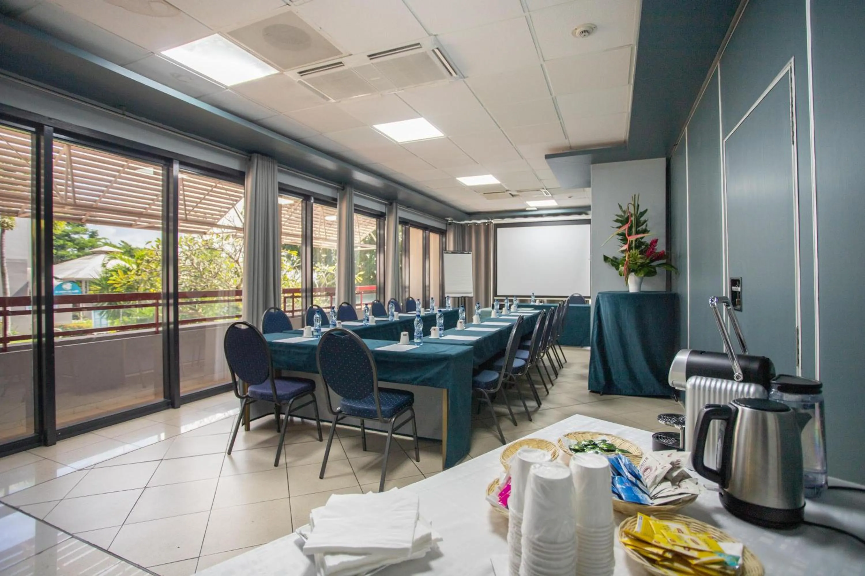 Meeting/conference room in Karibea Squash Hôtel