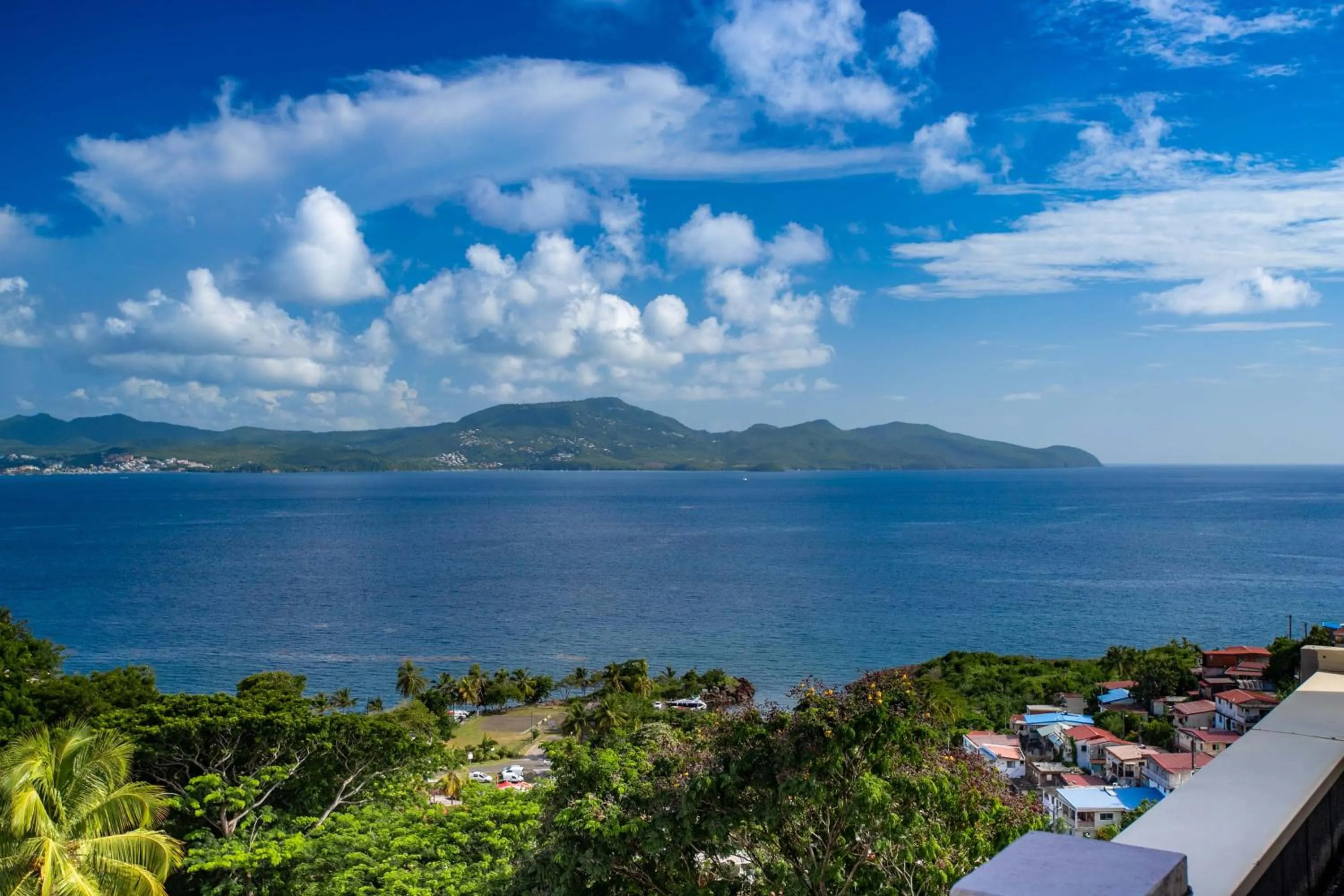 Sea view in Karibea Squash Hôtel