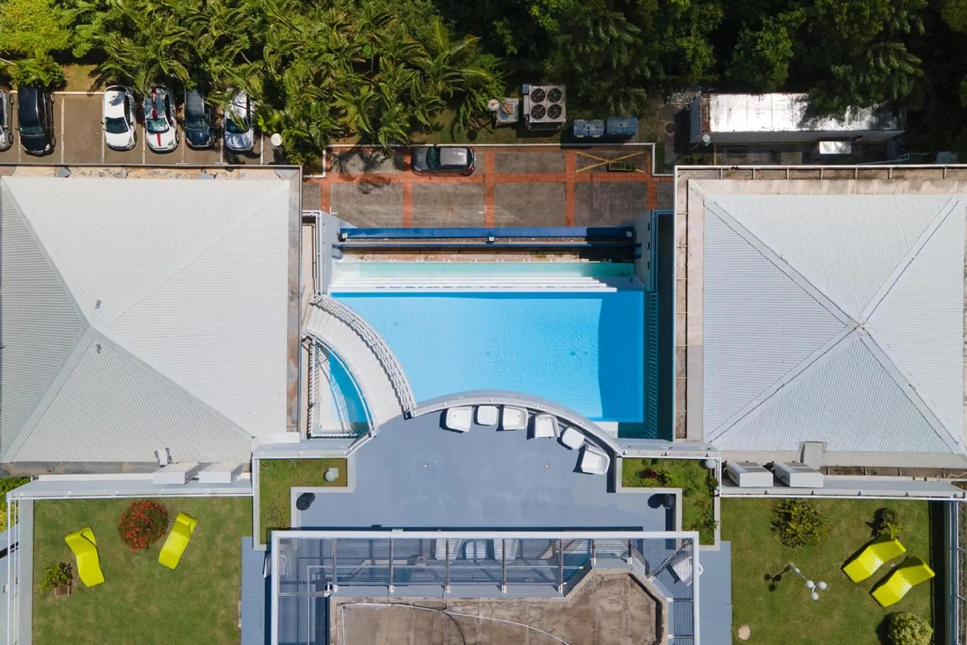 Patio in Karibea La Valmenière Hôtel