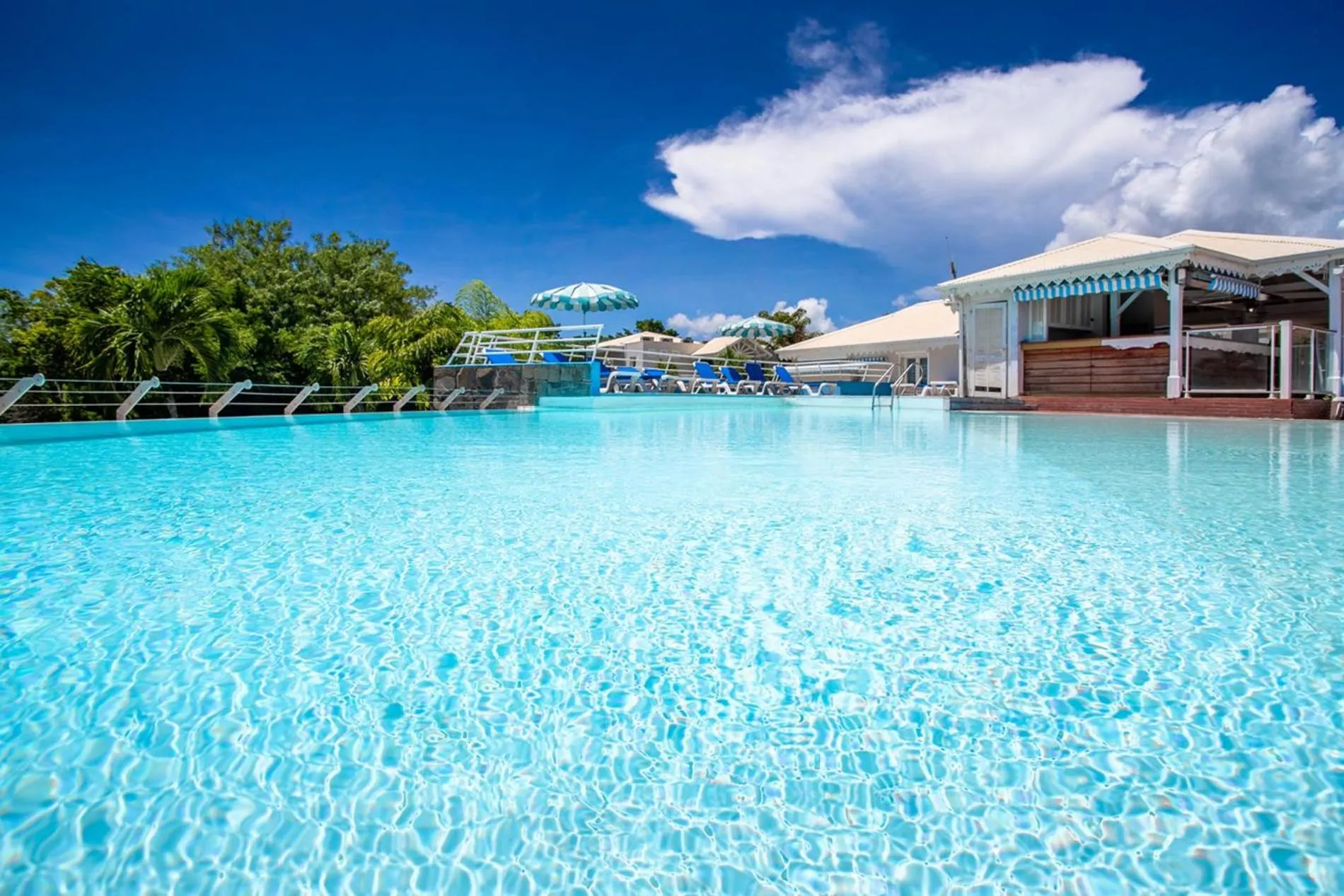 Swimming pool in Karibea Sainte Luce Hotel