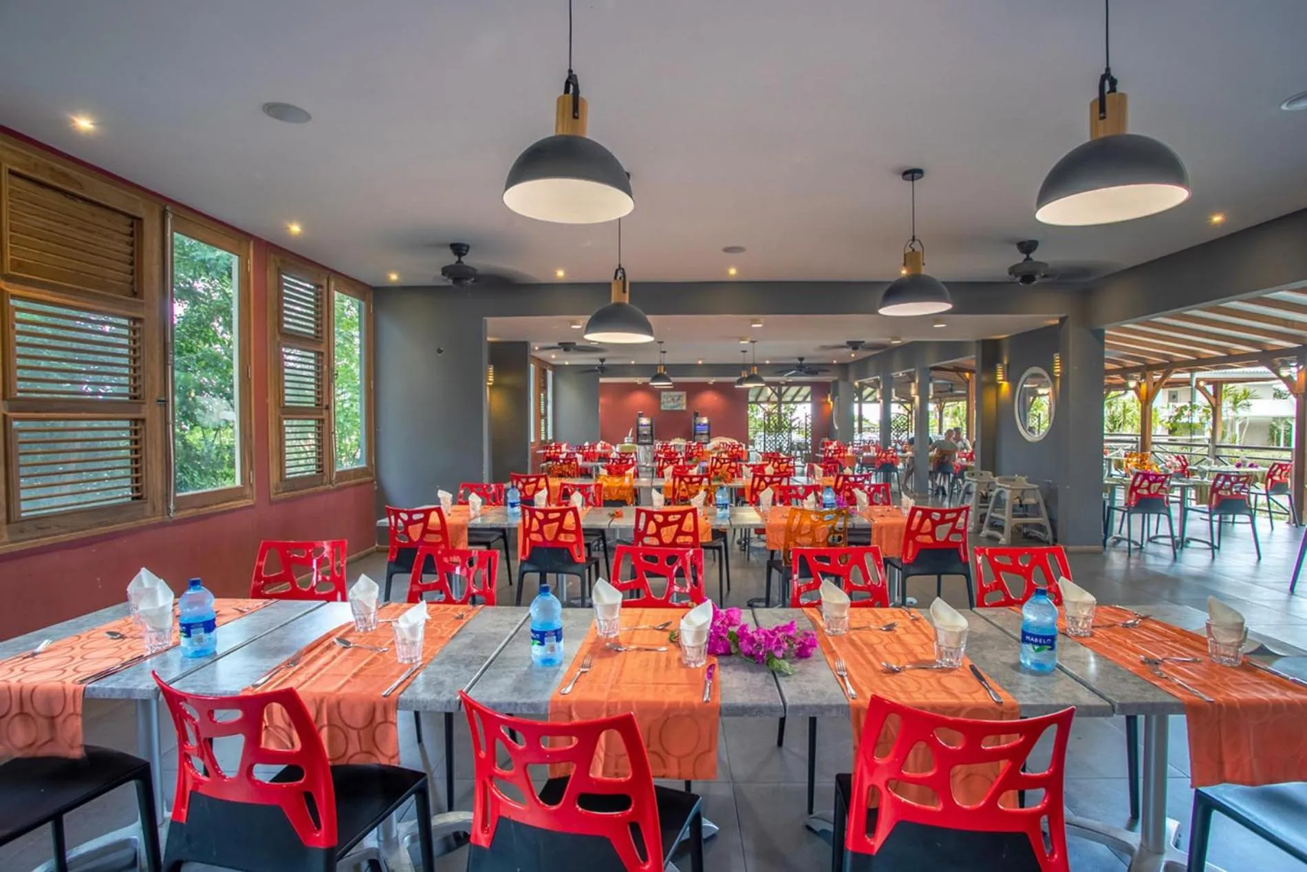 Restaurant/places to eat in Karibea Sainte Luce Hotel