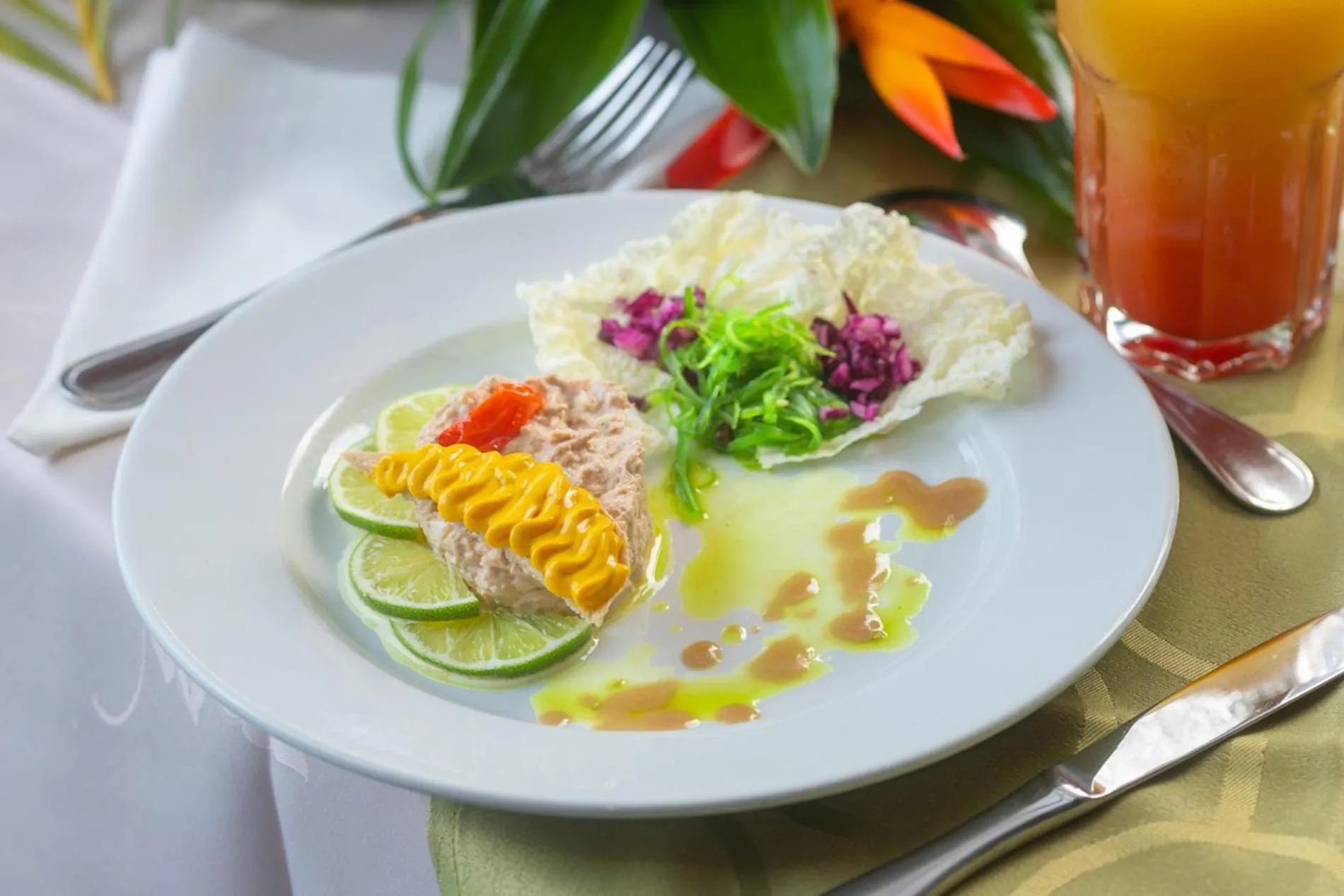 Food close-up in Karibea Sainte Luce Hotel