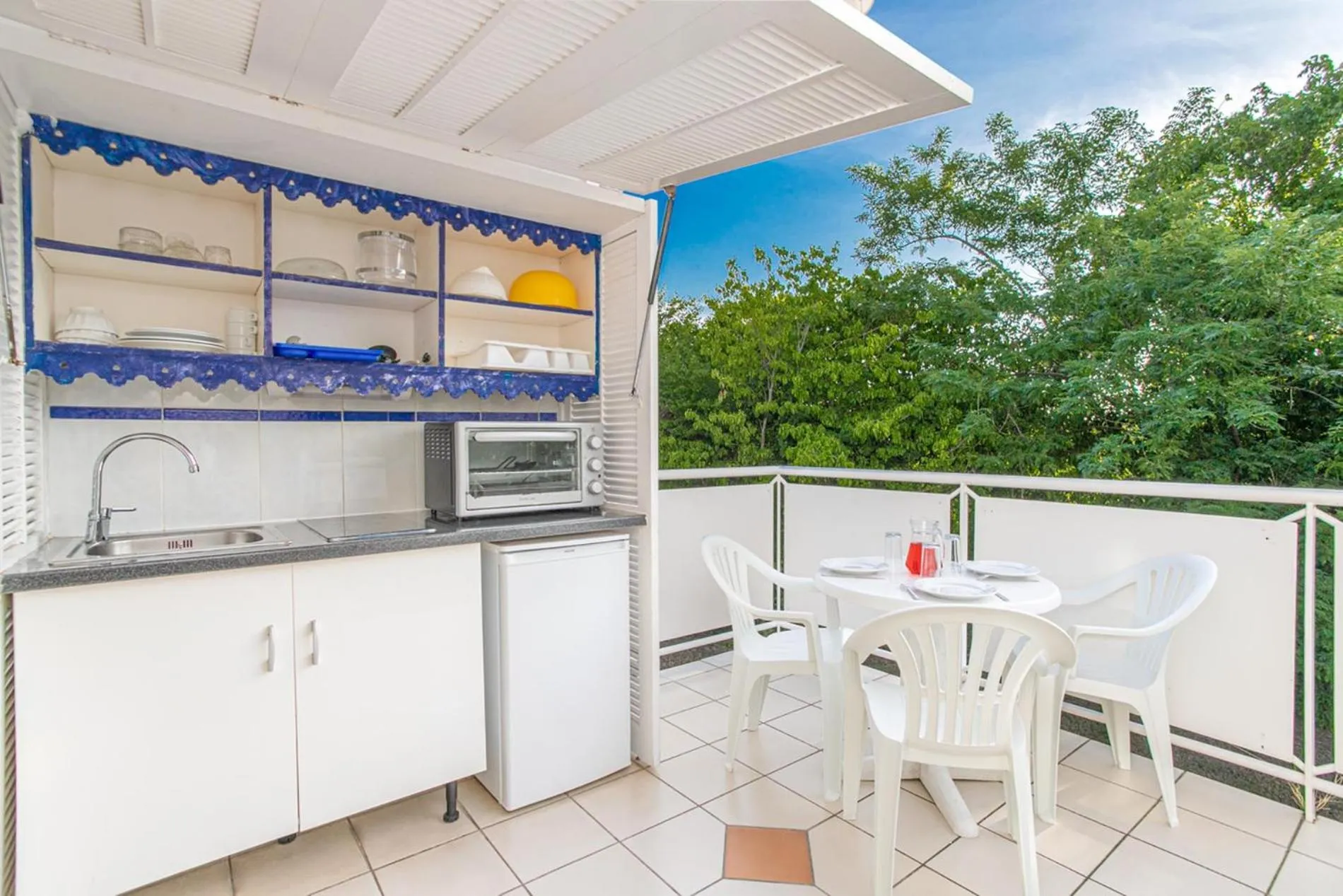 Patio in Karibea Sainte Luce Hotel