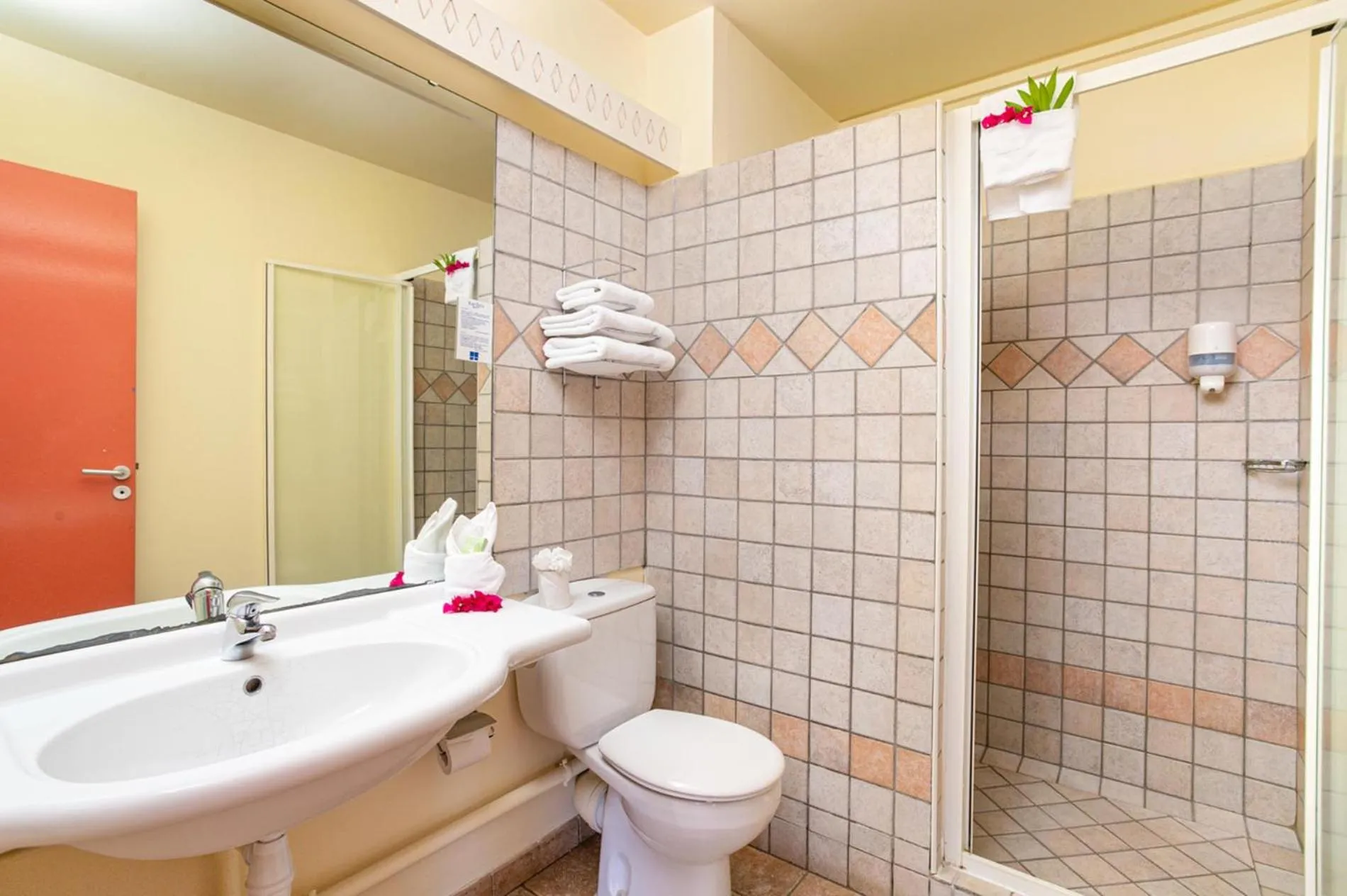 Toilet in Karibea Sainte Luce Hotel