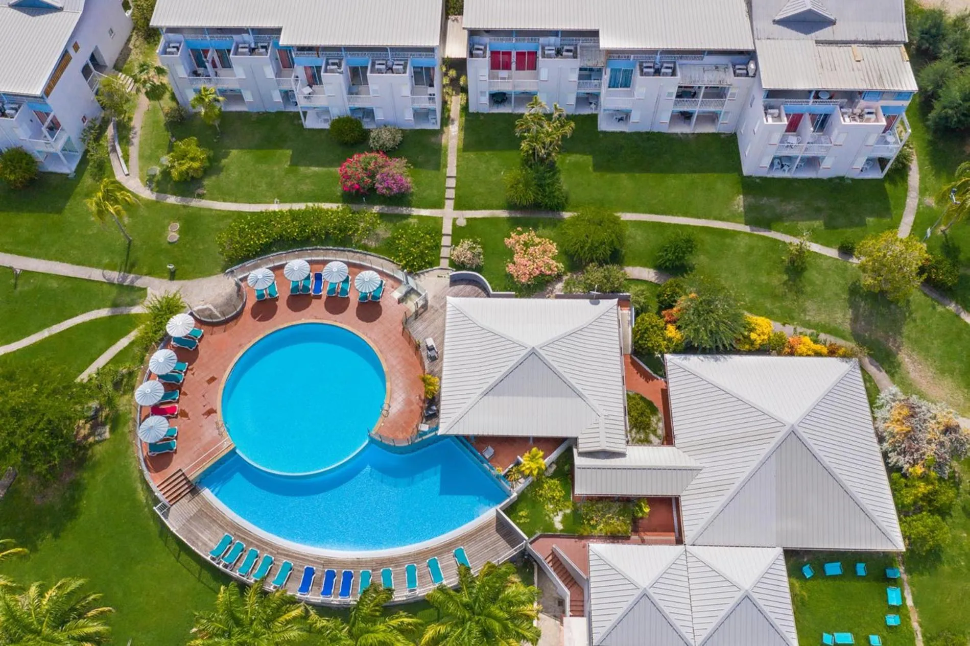 Bird's eye view in Karibea Sainte Luce Hotel