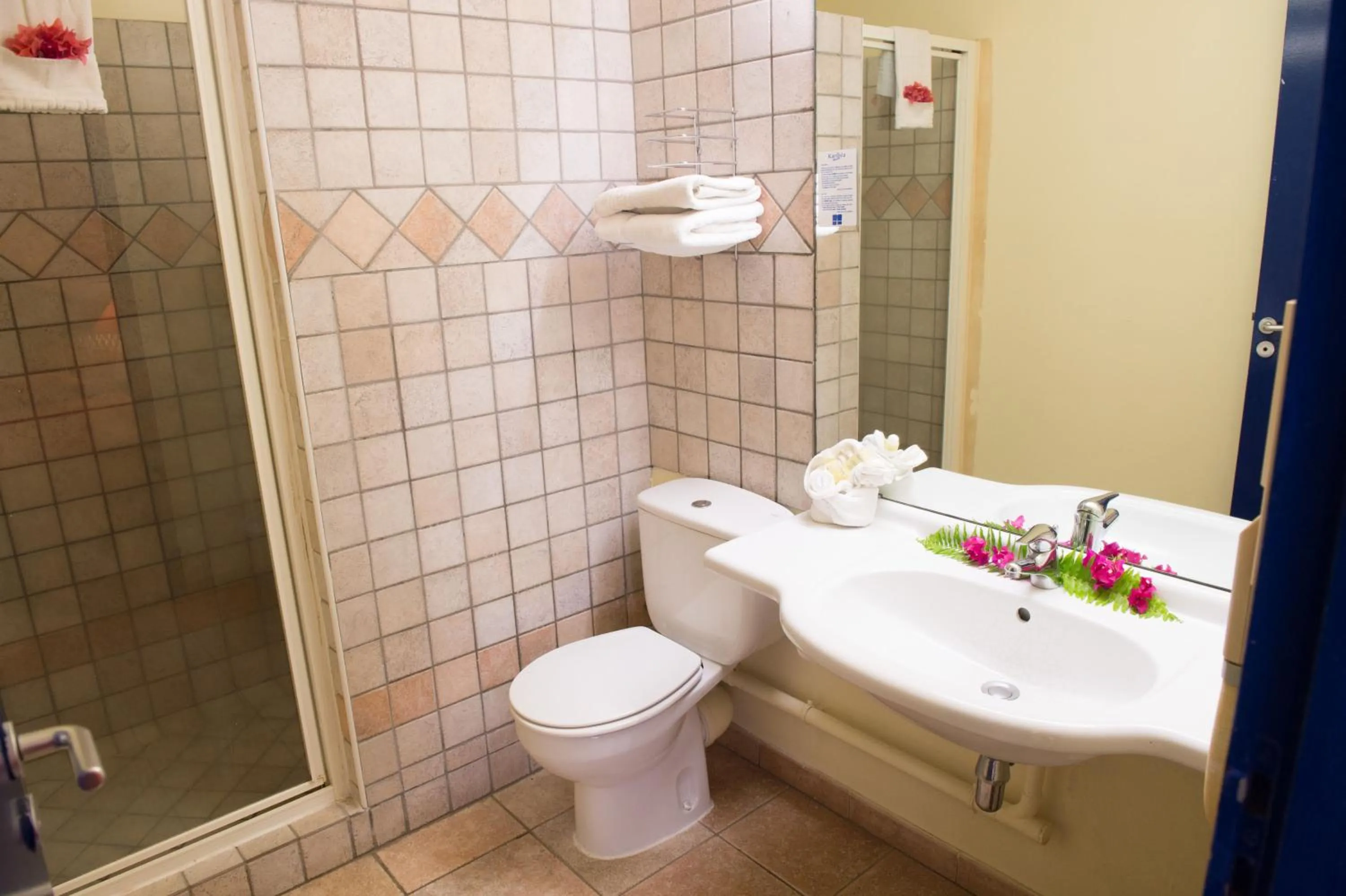 Toilet in Karibea Sainte Luce Hotel