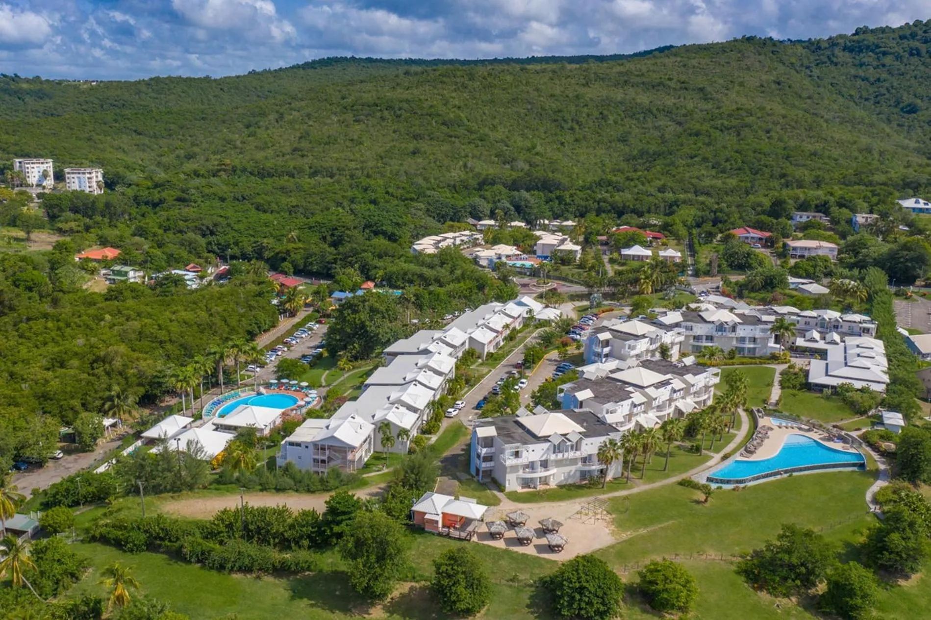 Bird's eye view in Karibea Sainte Luce Hotel