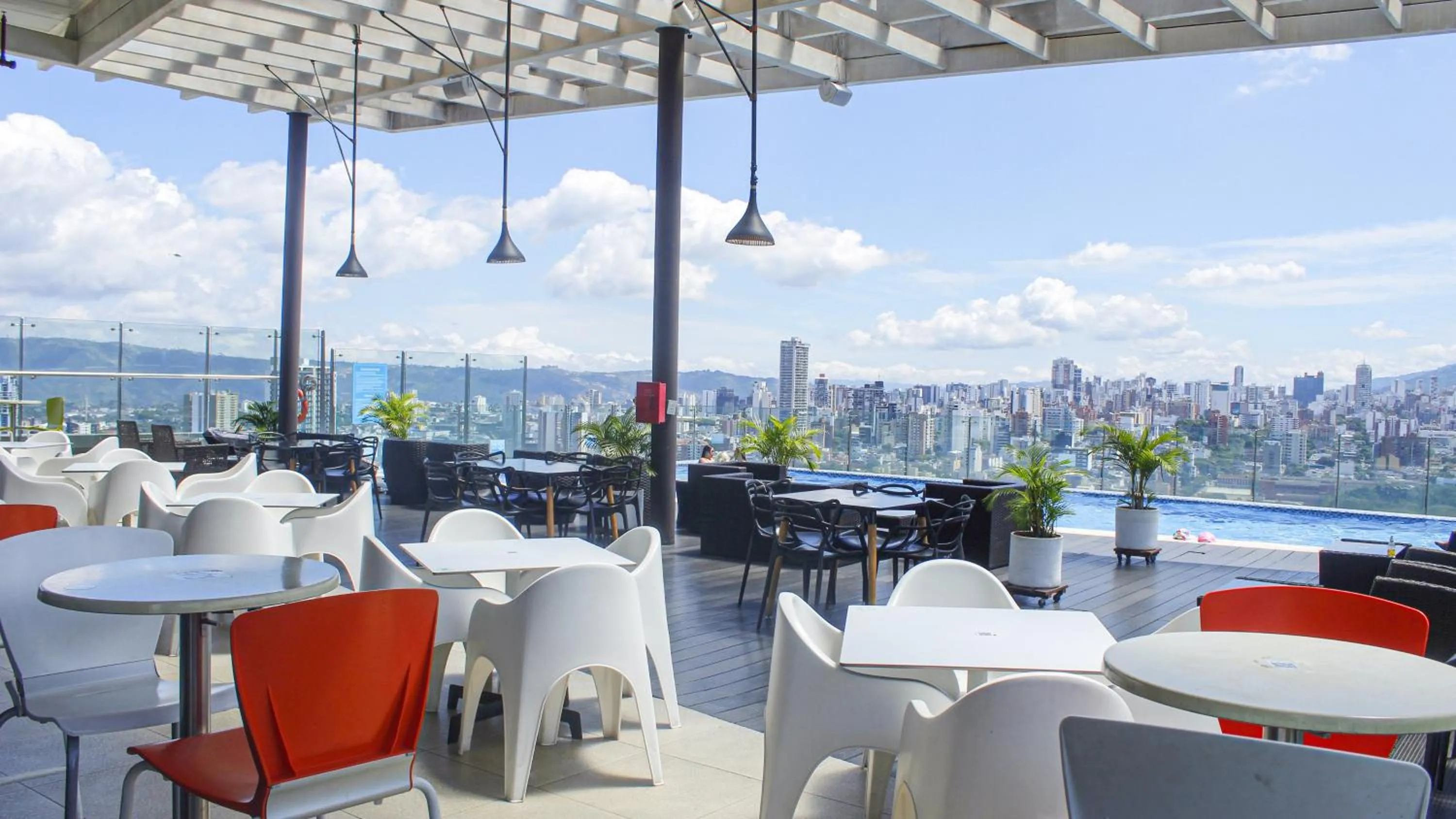 Swimming pool in Holiday Inn Bucaramanga Cacique by IHG