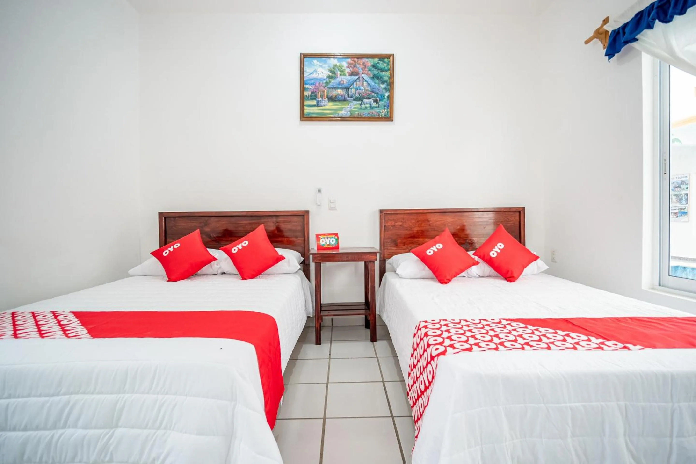 Bedroom, Bed in OYO Hotel Posada San Vicente, Huatulco
