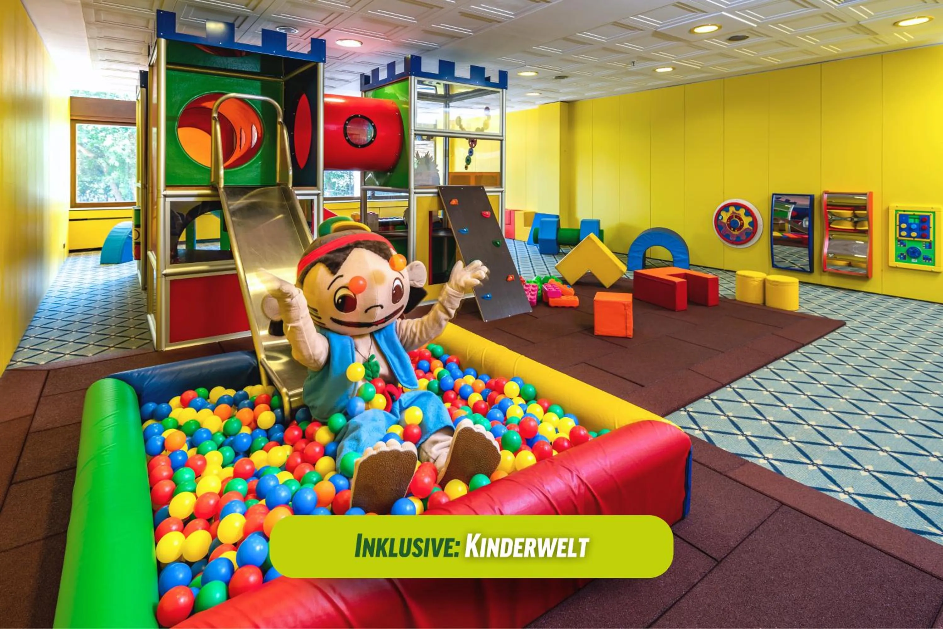 Children play ground in AHORN Harz Hotel Braunlage