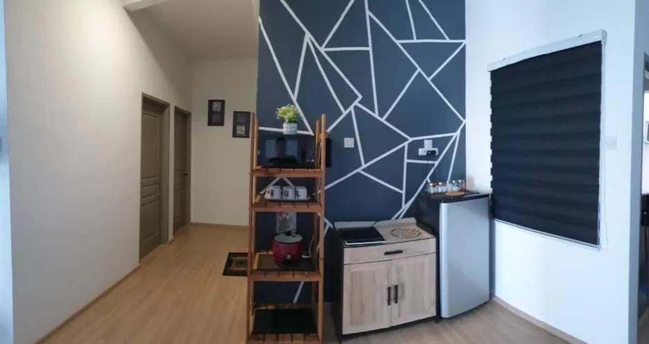 Kitchen or kitchenette in Chombies Muslim Homestay