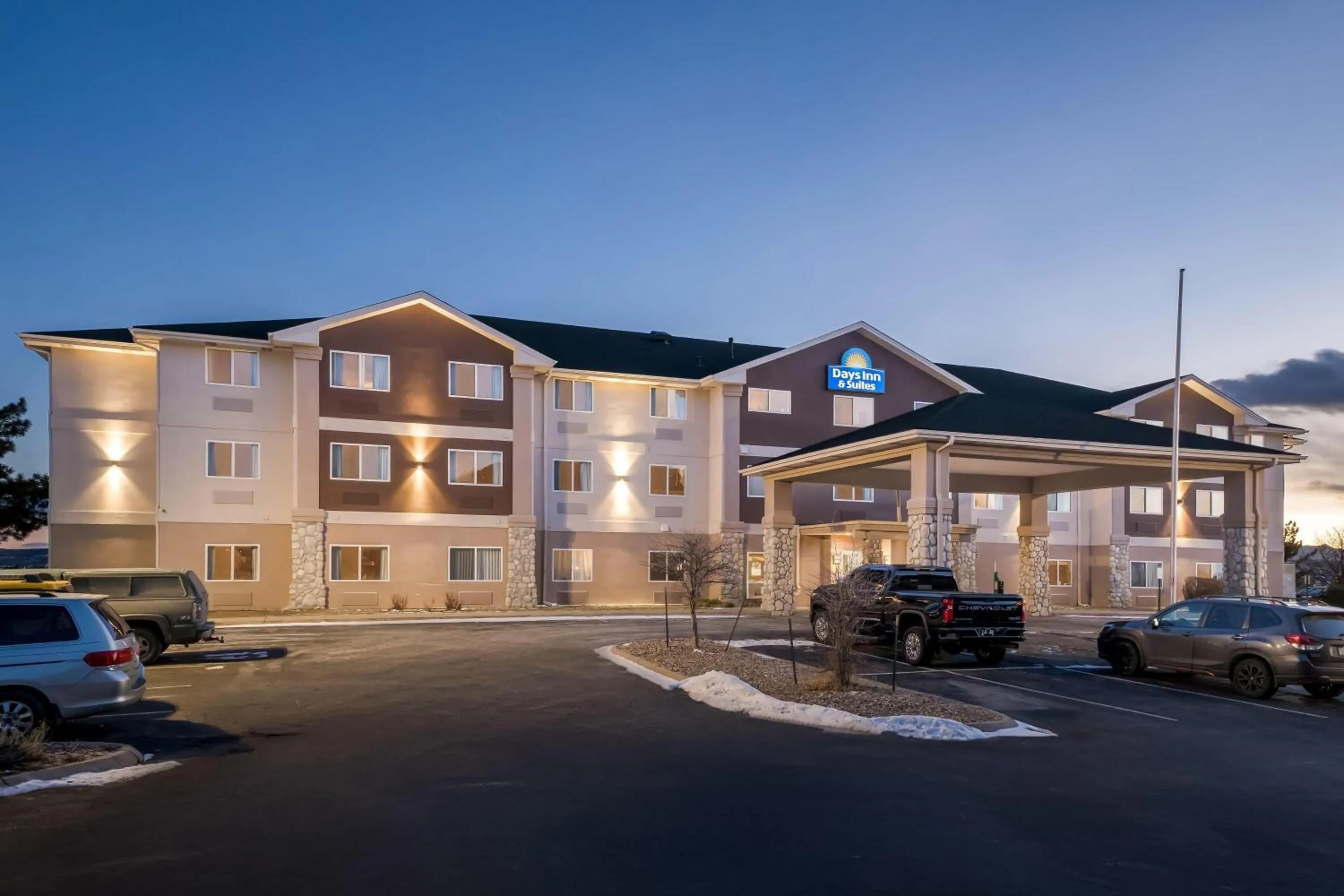 Property building in Days Inn & Suites by Wyndham Castle Rock
