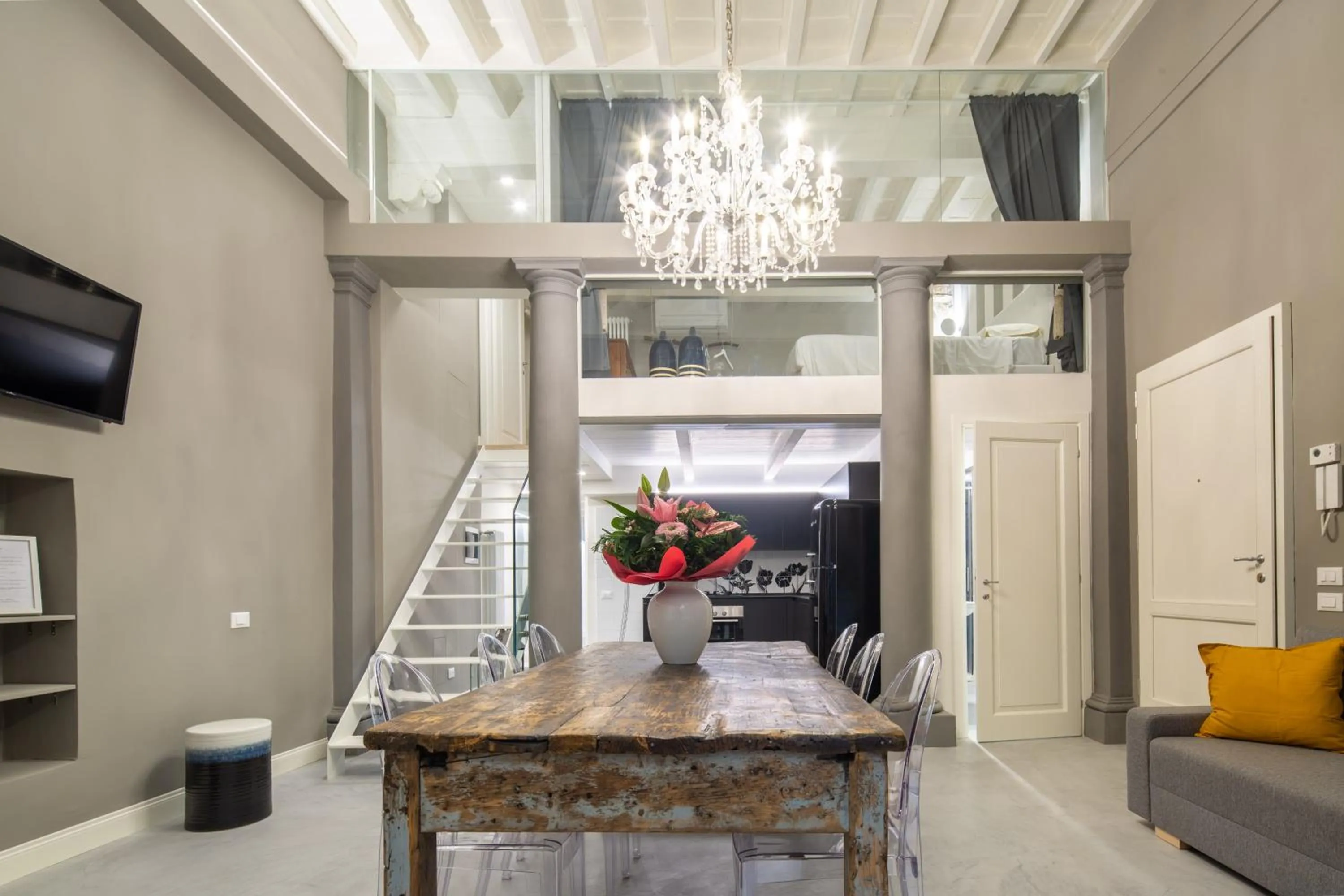 Living room in Casa Velluti Deluxe by Mmega