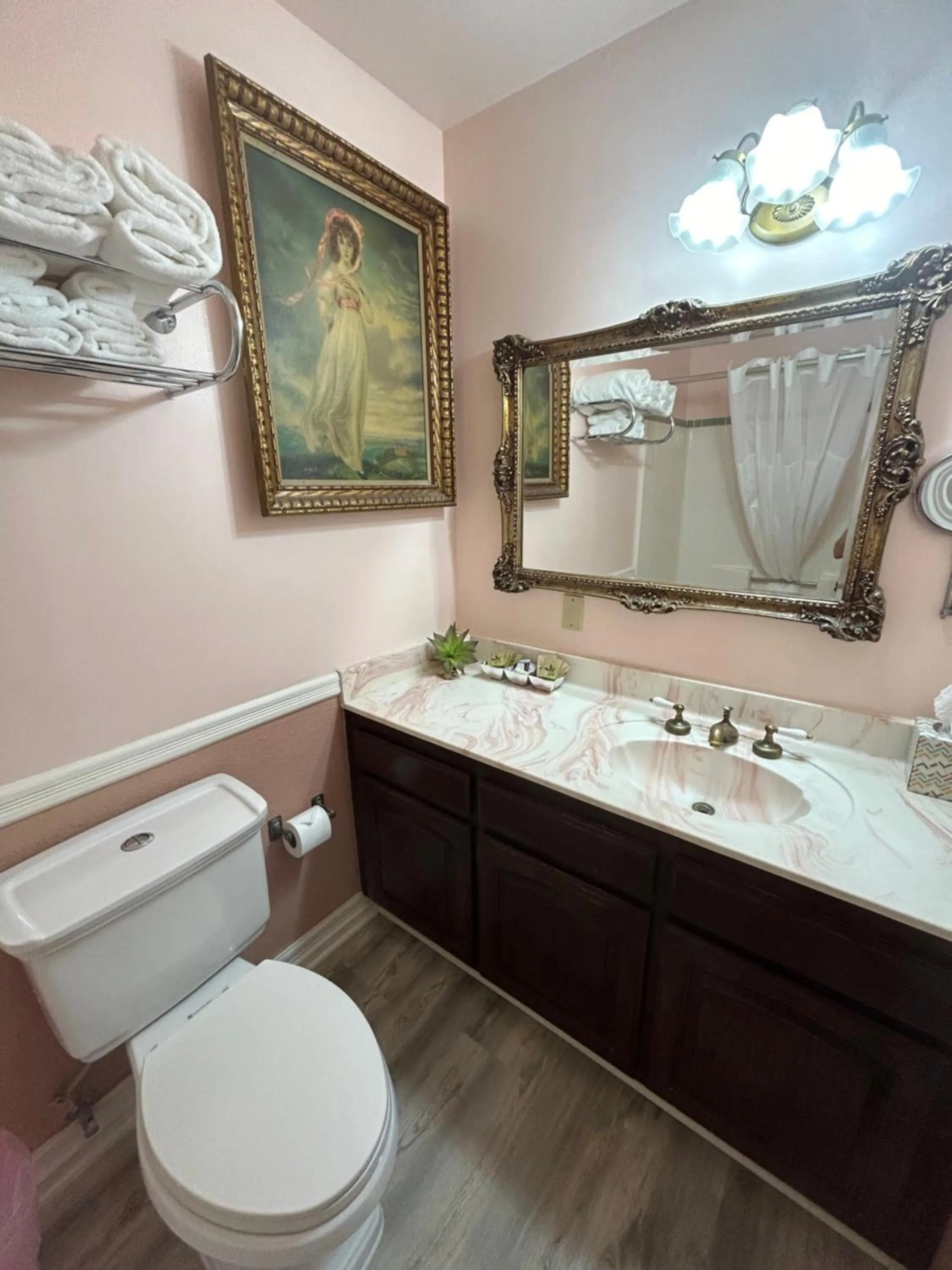 Bathroom in Arrowhead Lake Inn