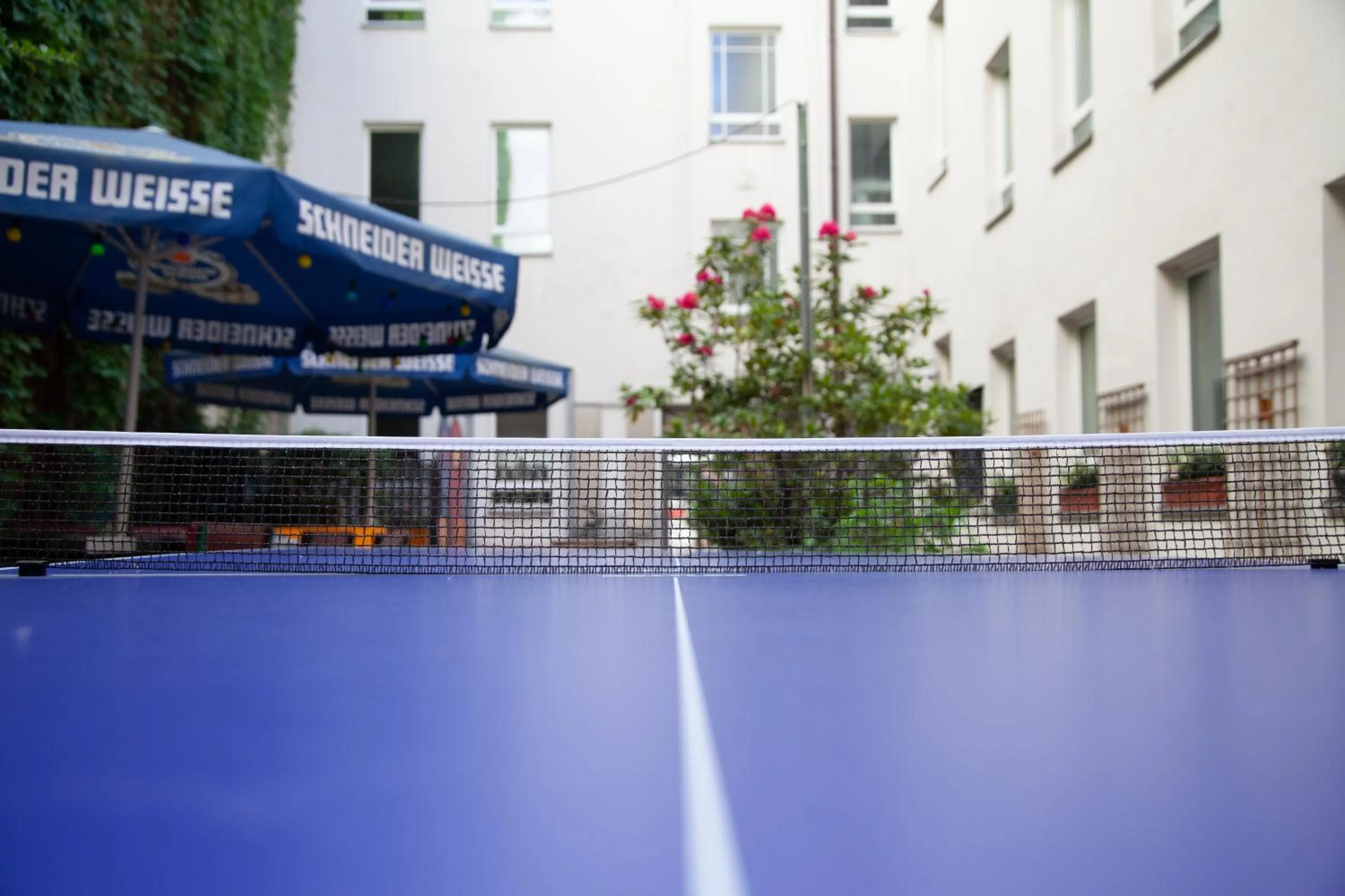 Patio in Steps-Hotel