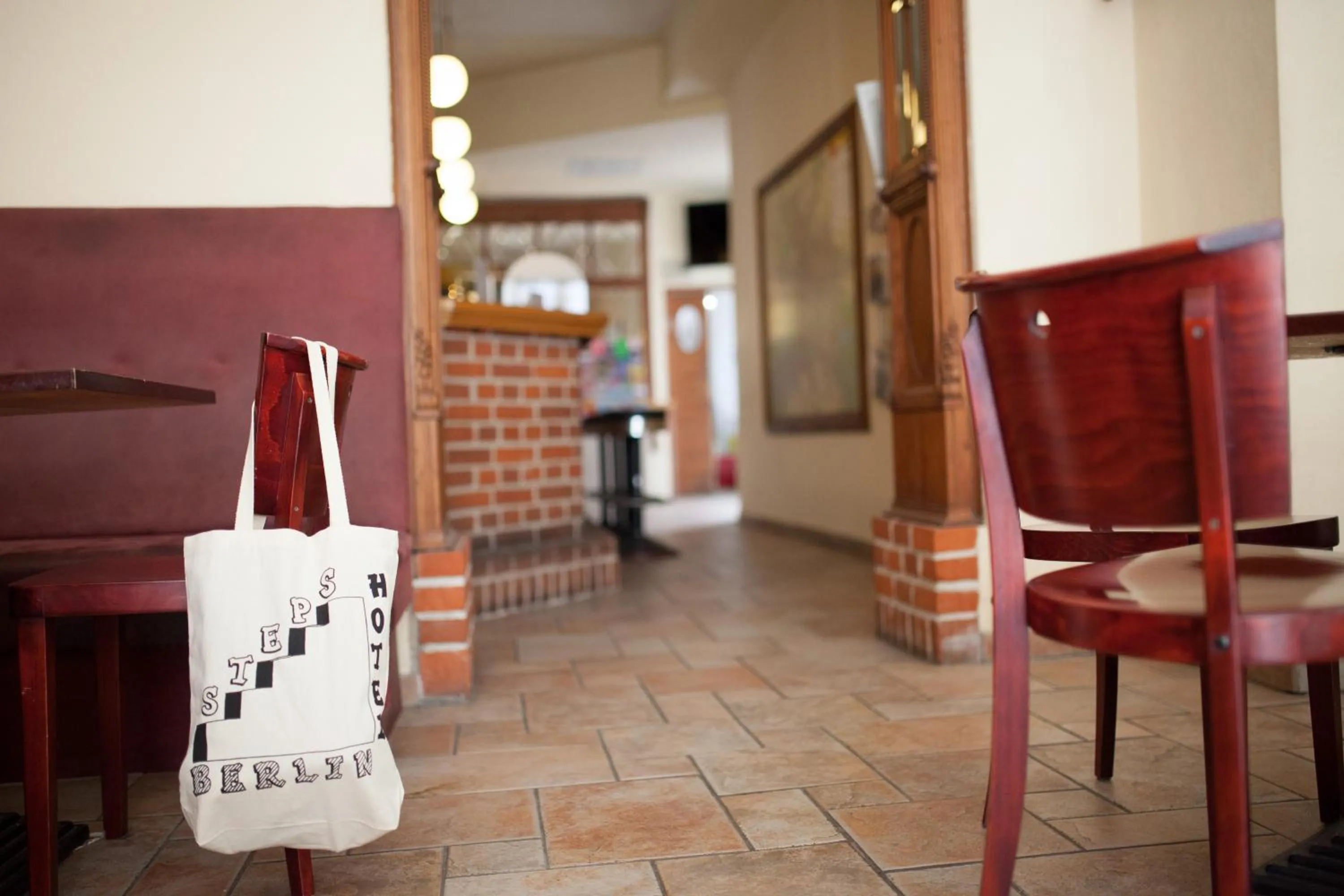 Property logo or sign in Steps-Hotel