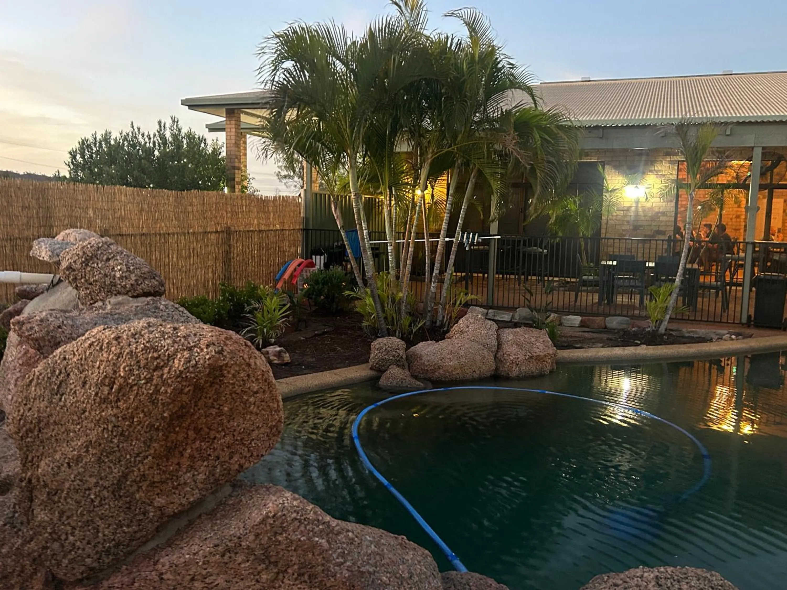 Swimming pool in Abacus Motel