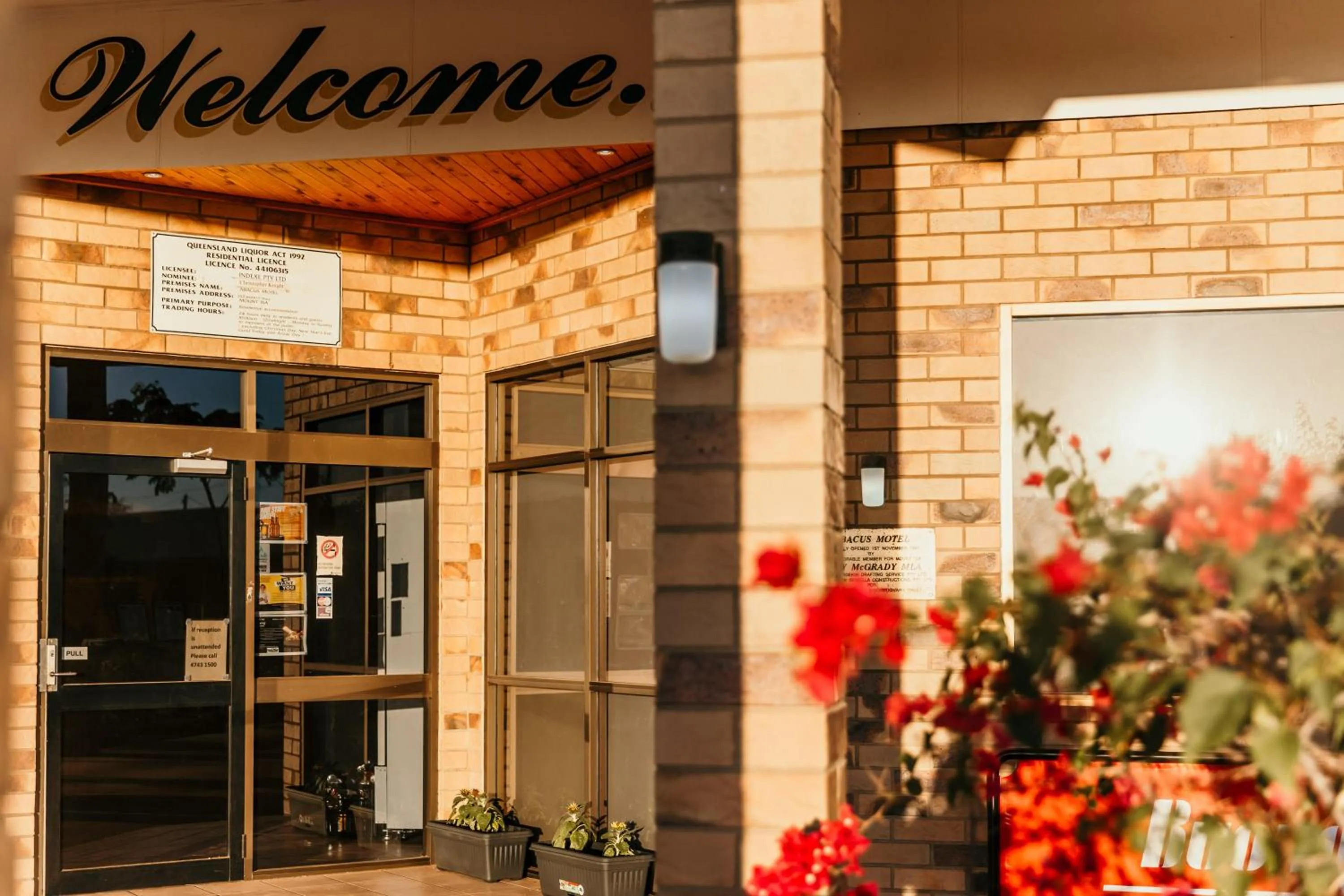 Property building in Abacus Motel