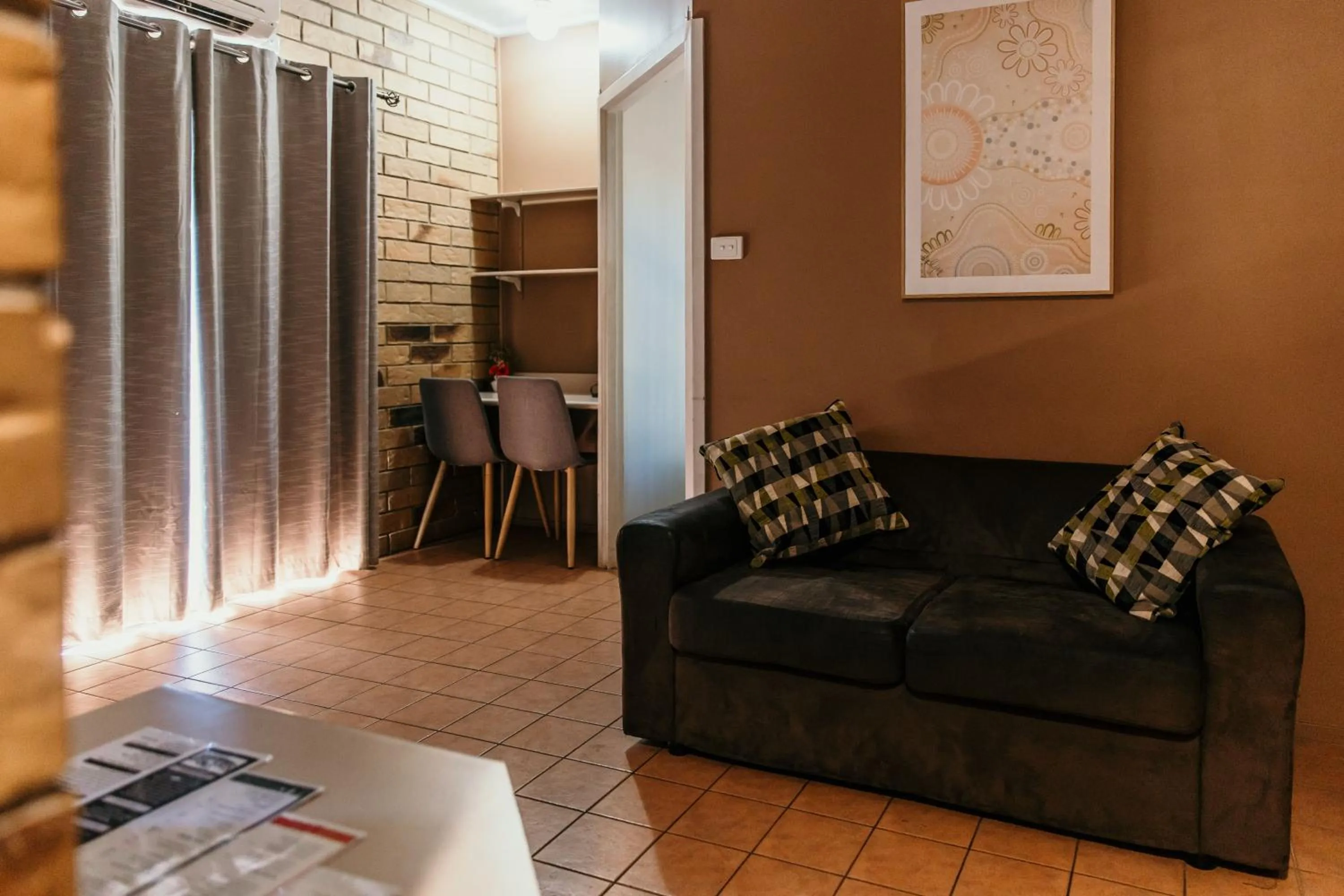 Living room in Abacus Motel