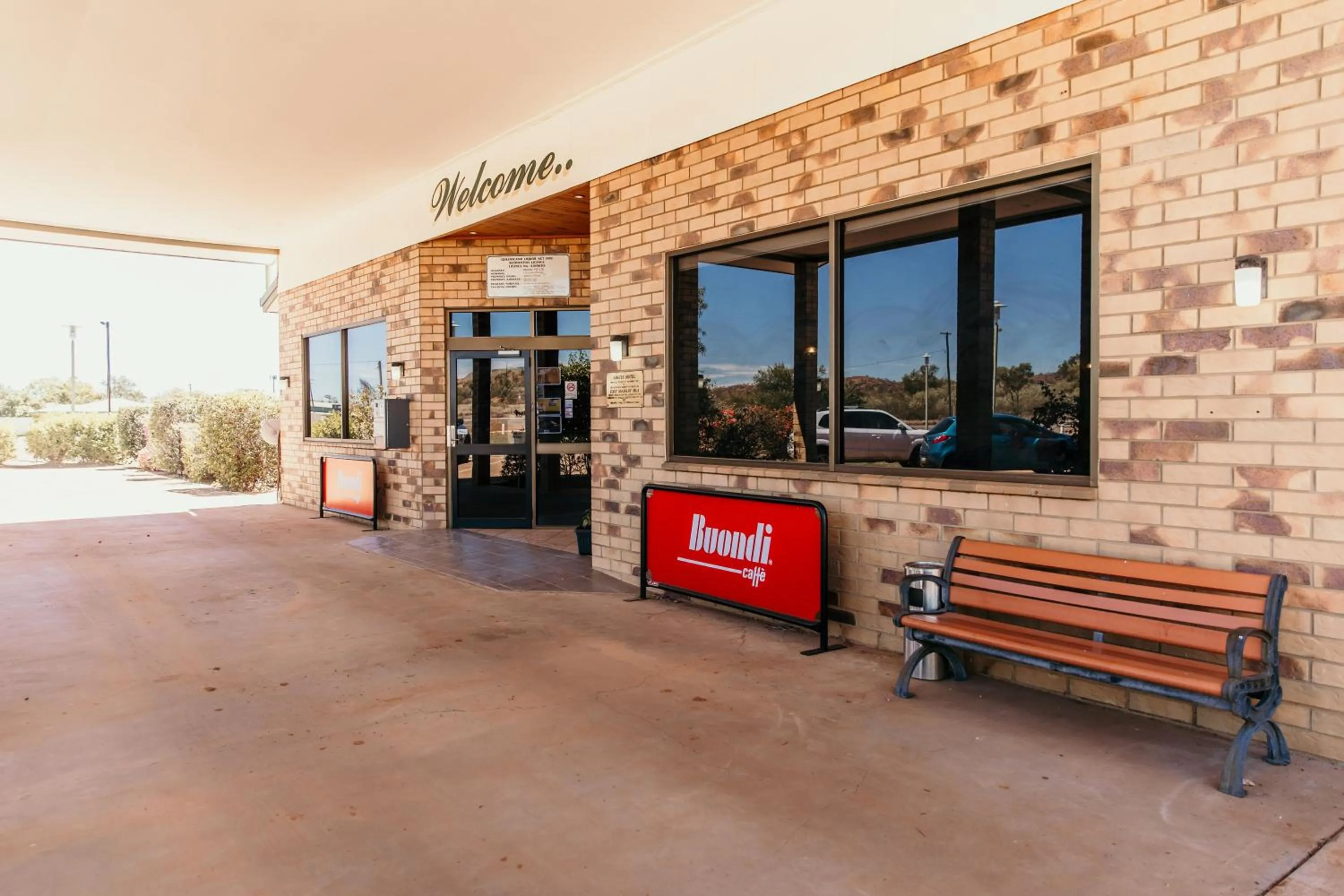 Property building in Abacus Motel