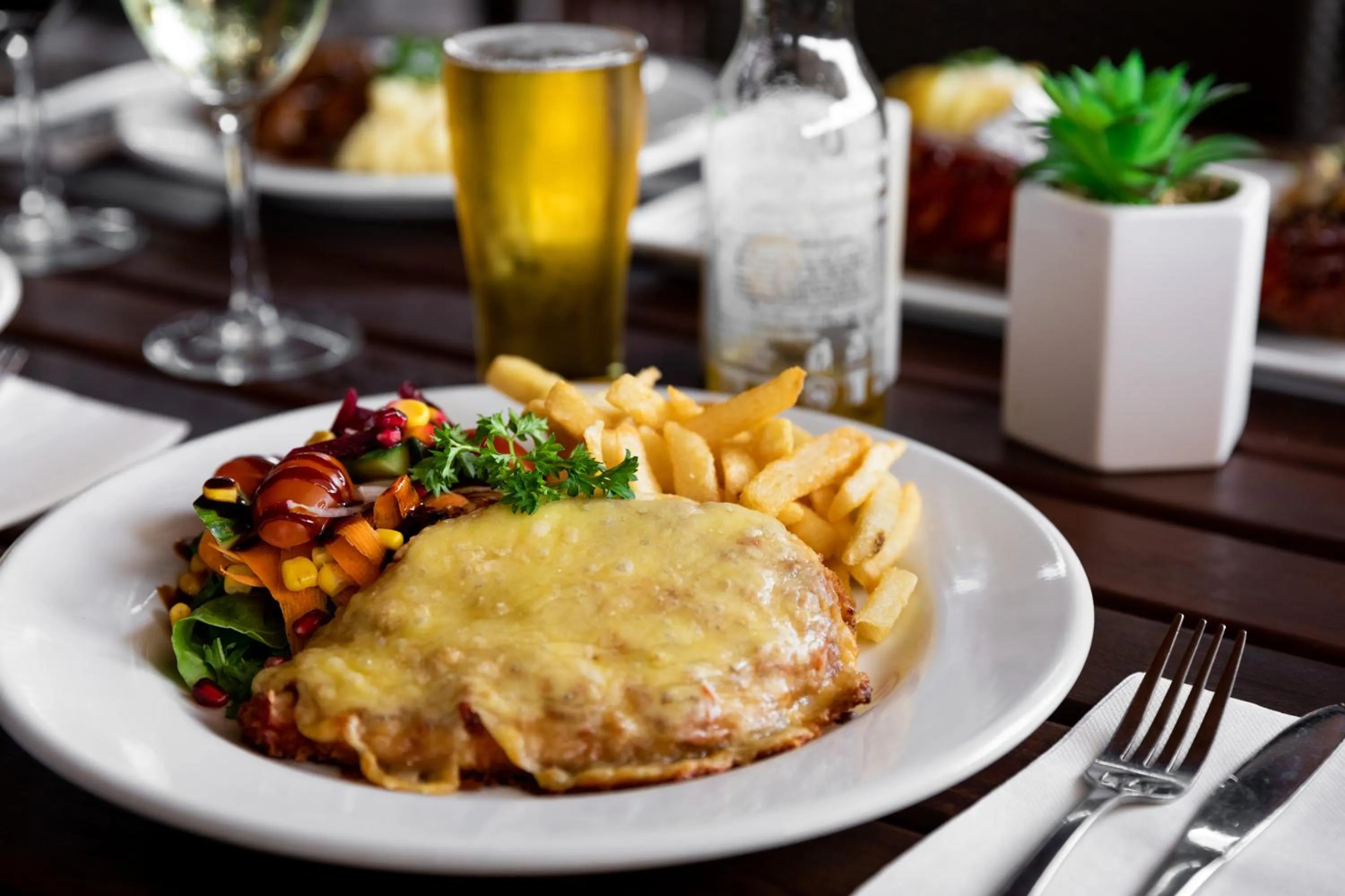 Food close-up in Abacus Motel