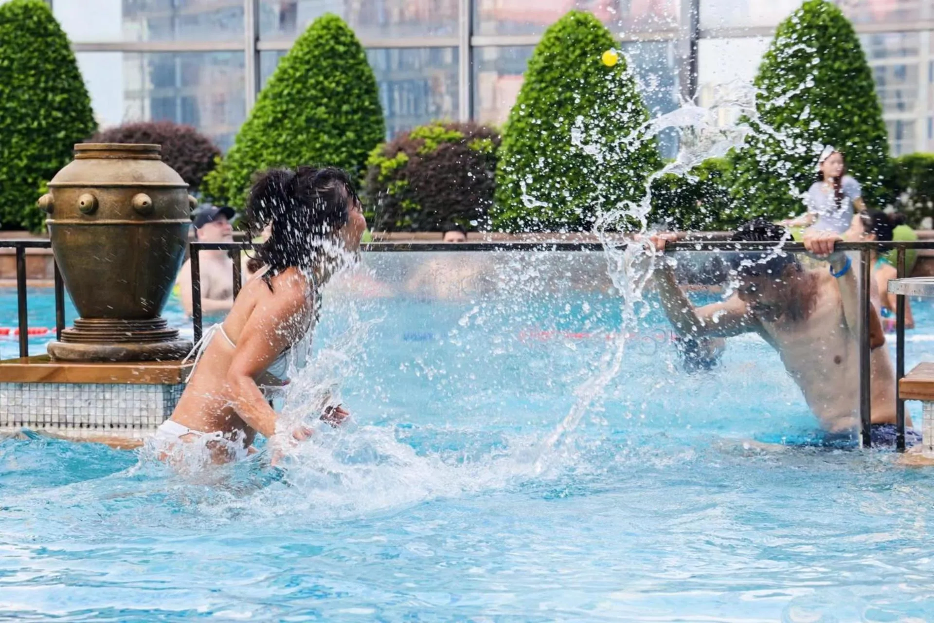 Swimming pool in DoubleTree by Hilton Guangzhou - Near Beijing Road Pedestrian Street