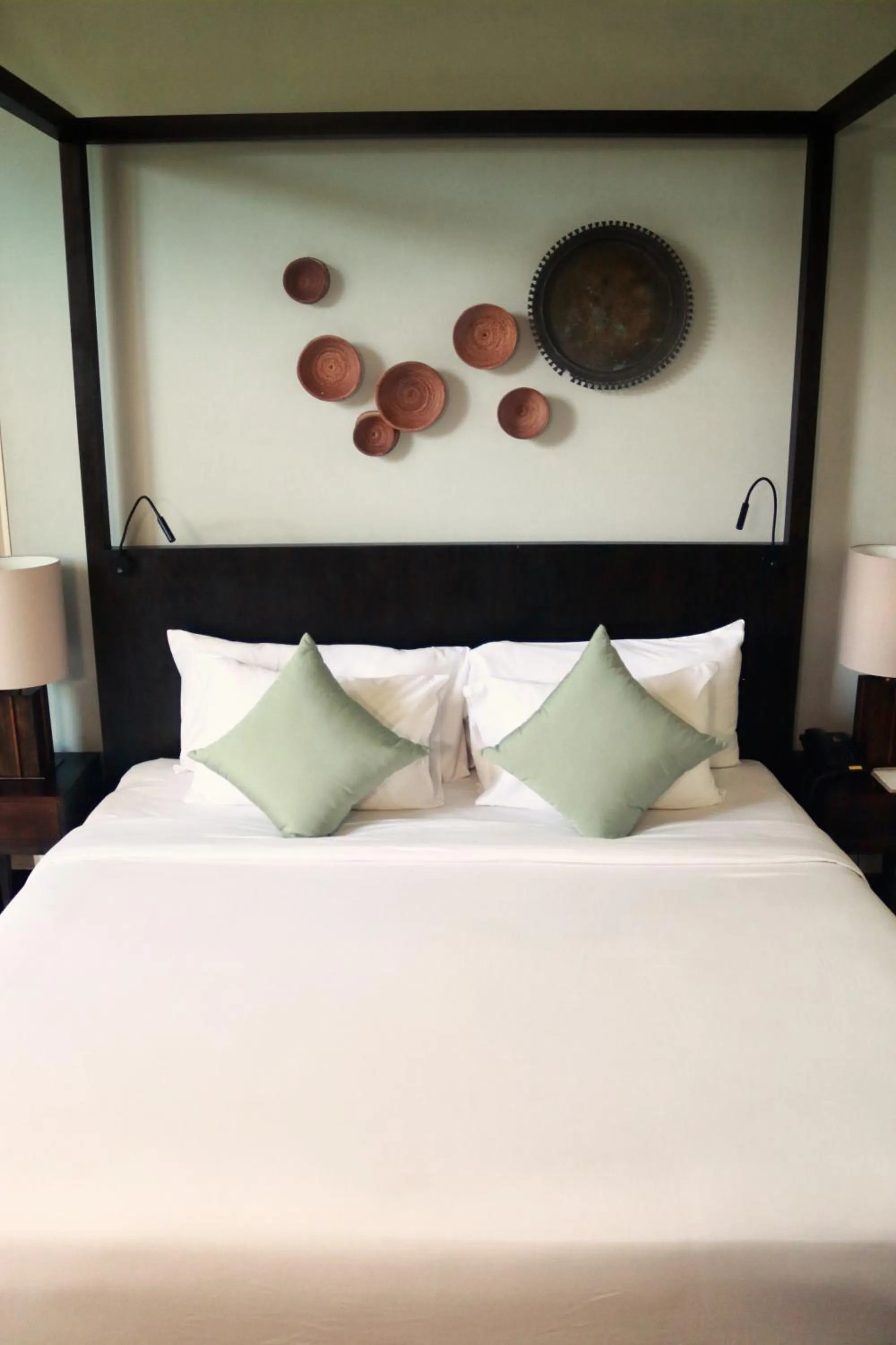 Bedroom, Bed in hu'u Villas