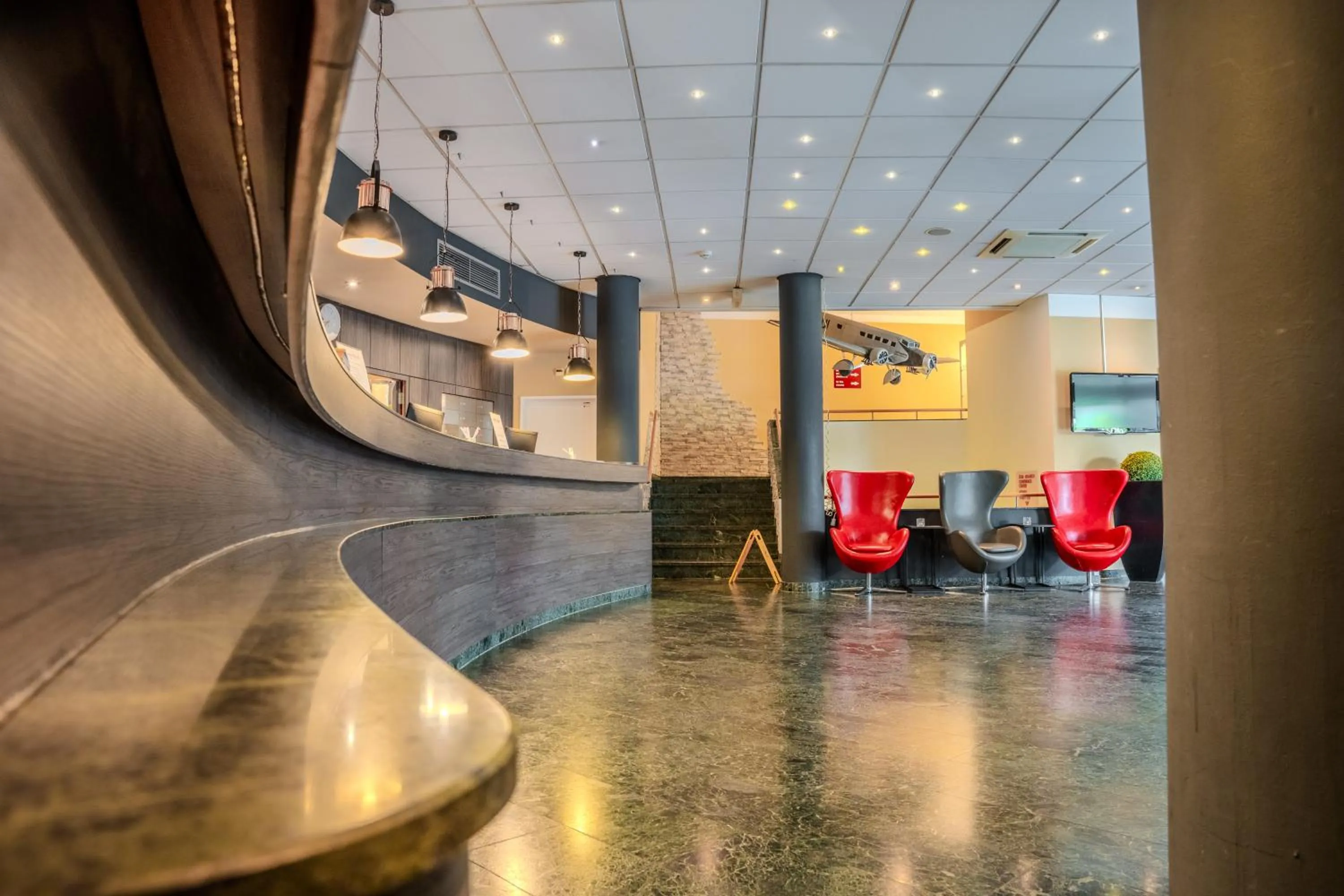 Lobby or reception in Airways Hotels Frankfurt Airport West