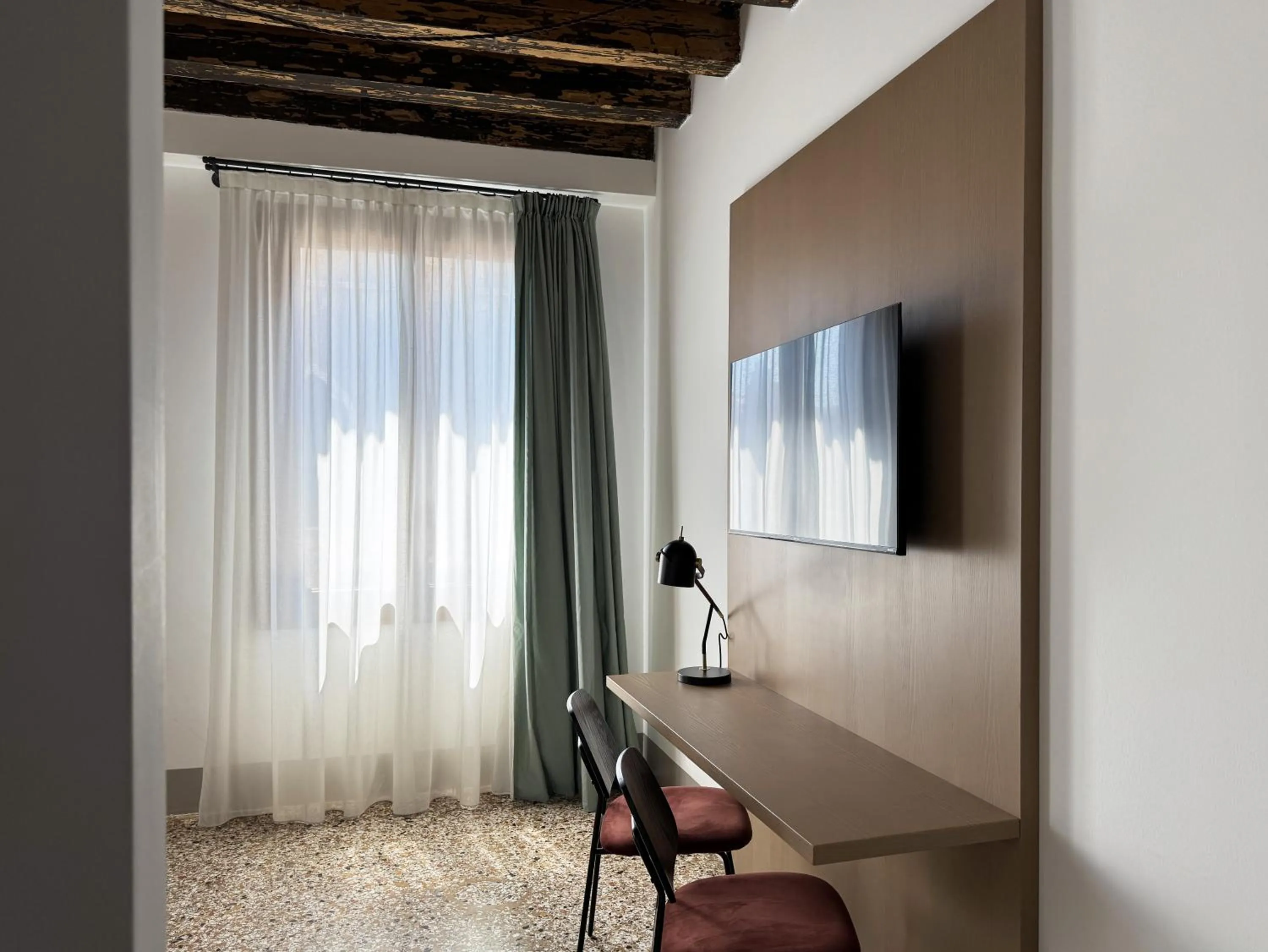 Seating area in Palazzetto San Marco