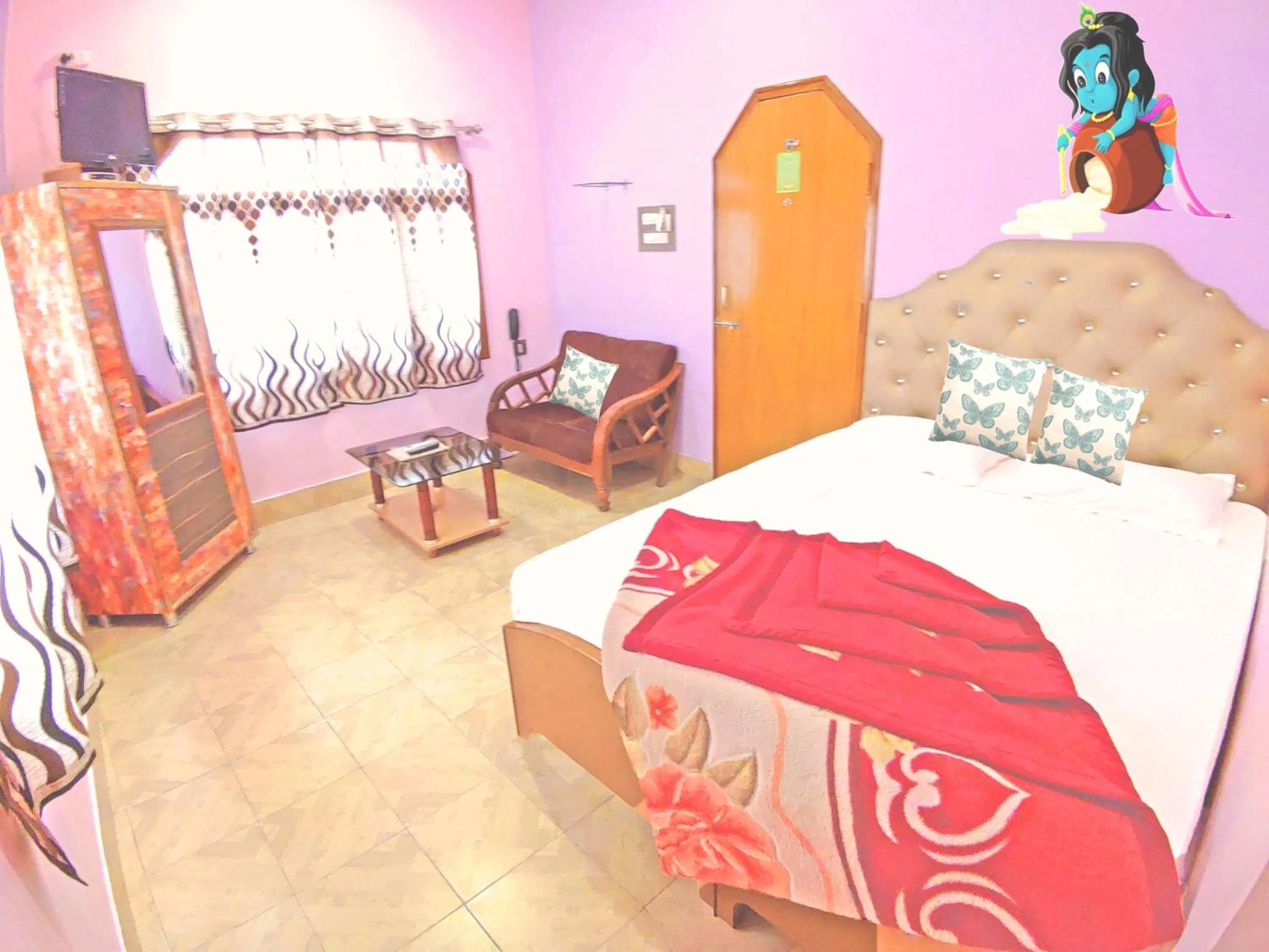 Photo of the whole room in Hotel Ganesha