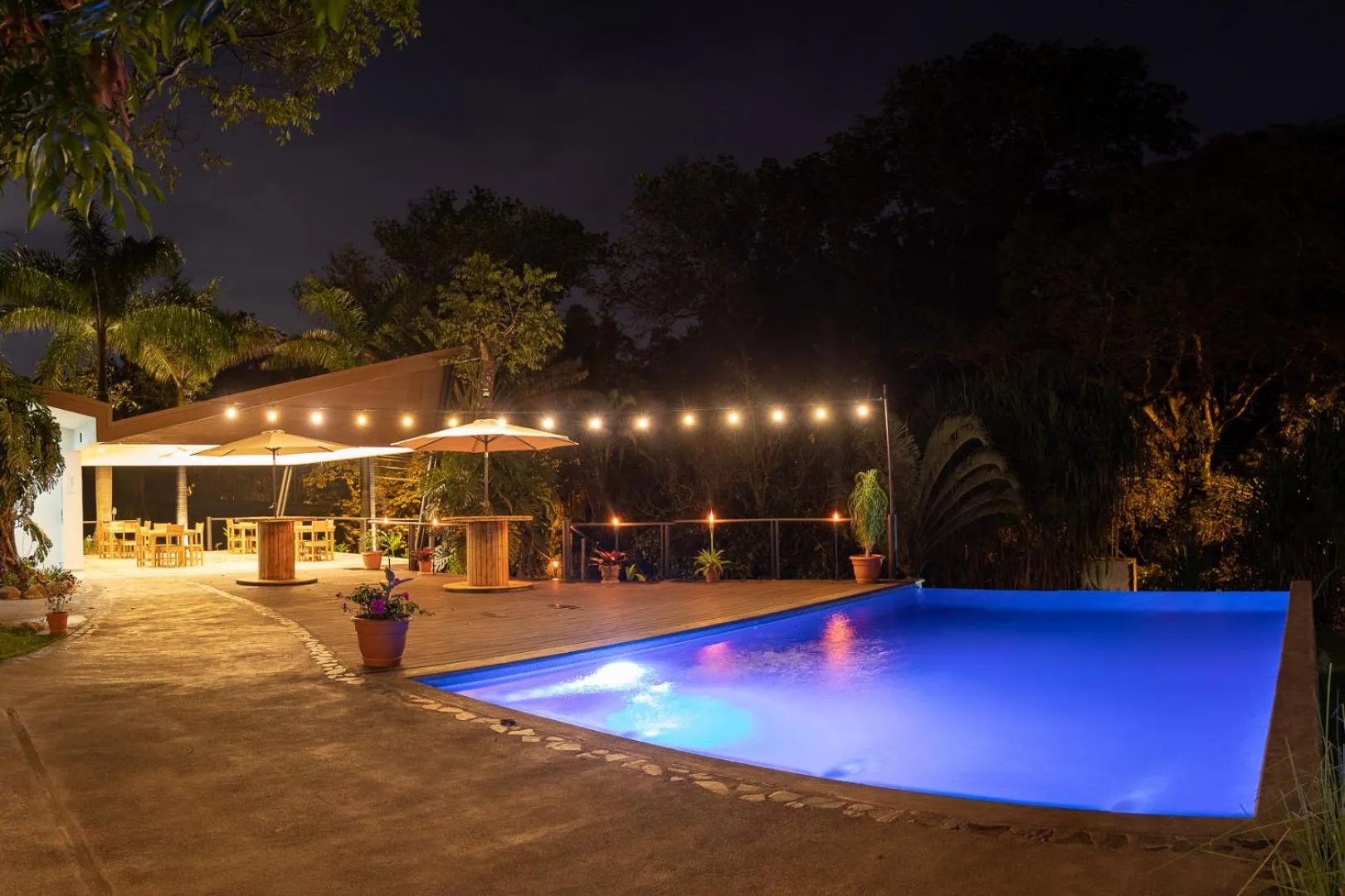 Swimming pool in Guácima Escondida Hotel Boutique