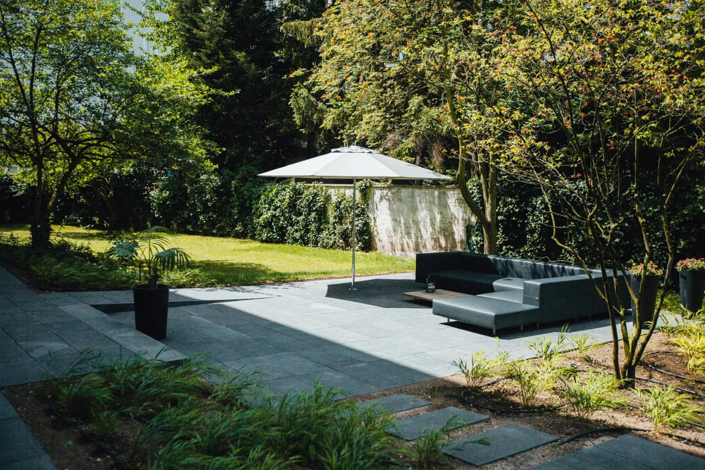 Garden in HK Hotel Düsseldorf City