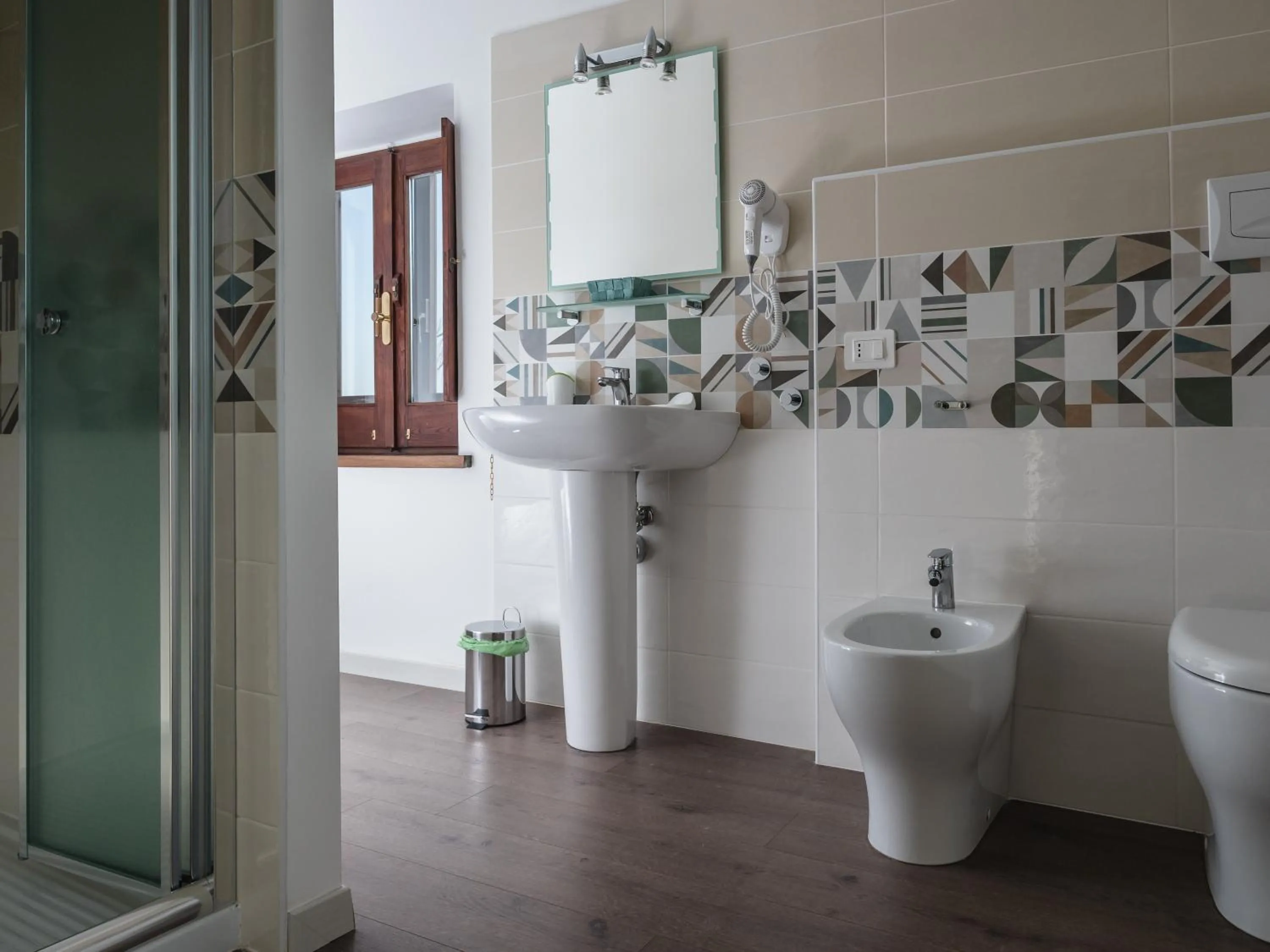 Bathroom in B&B Palazzo Policastri