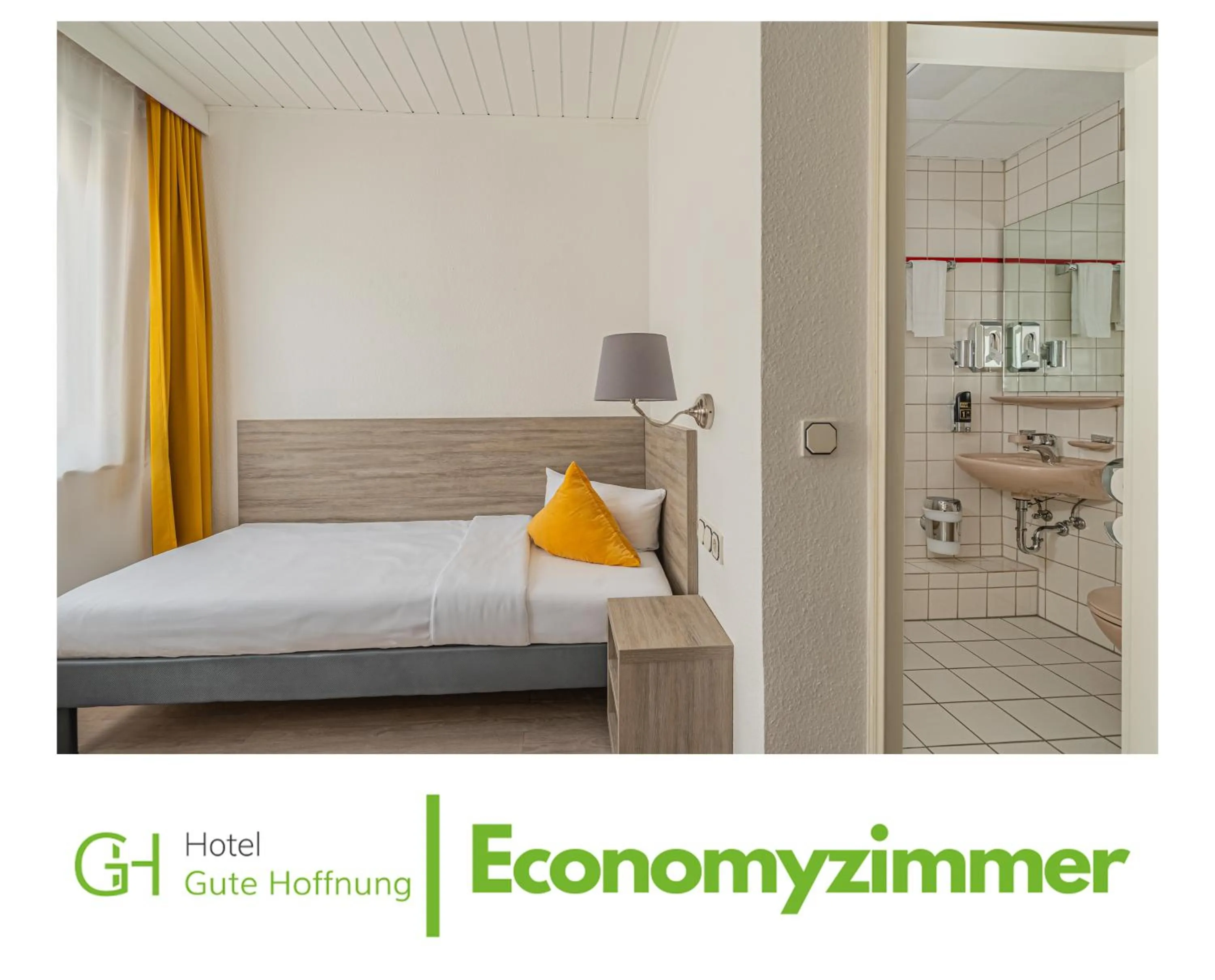Economy Single Room in Hotel Gute Hoffnung Pforzheim