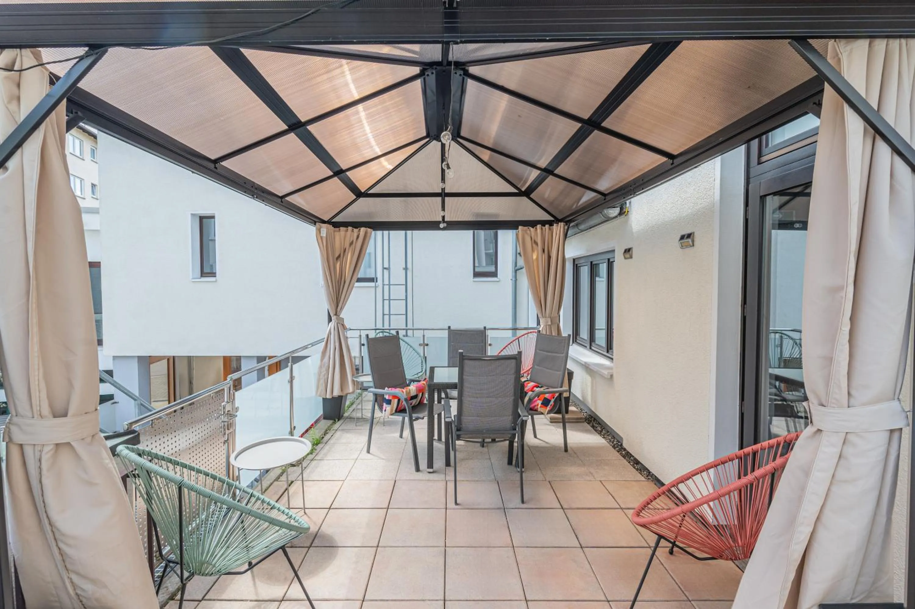 Balcony/Terrace in Hotel Gute Hoffnung Pforzheim