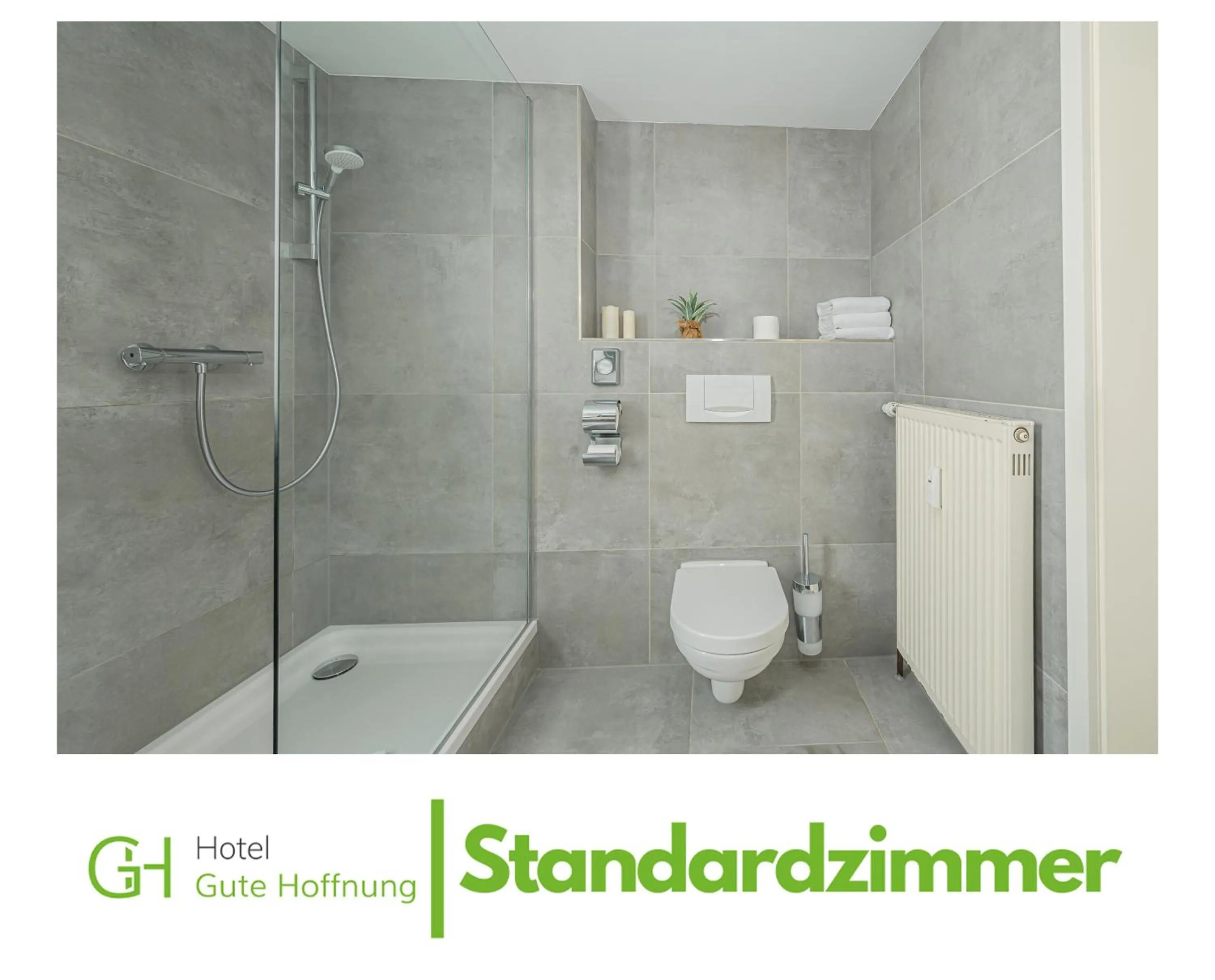 Bathroom in Hotel Gute Hoffnung Pforzheim