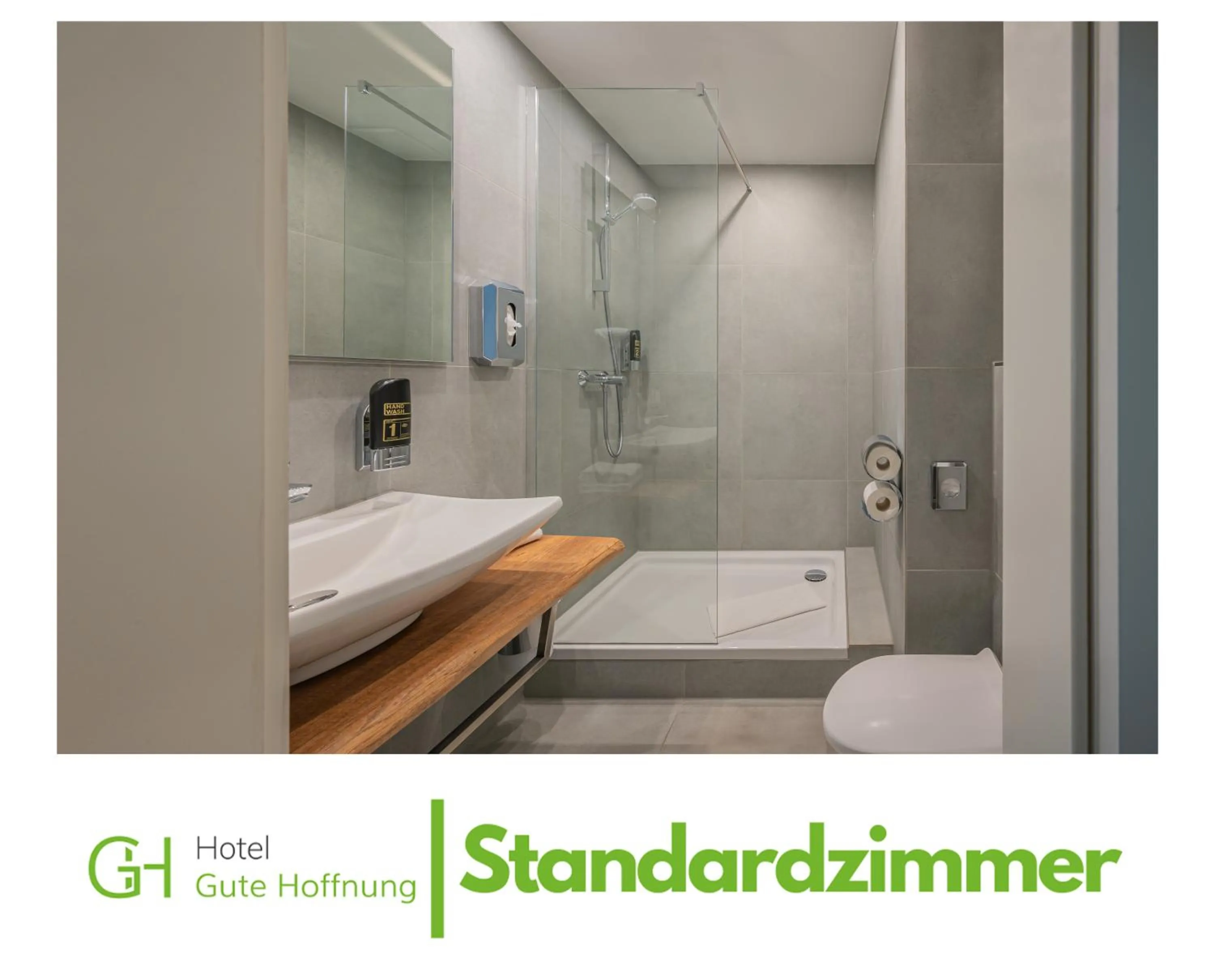 Bathroom in Hotel Gute Hoffnung Pforzheim