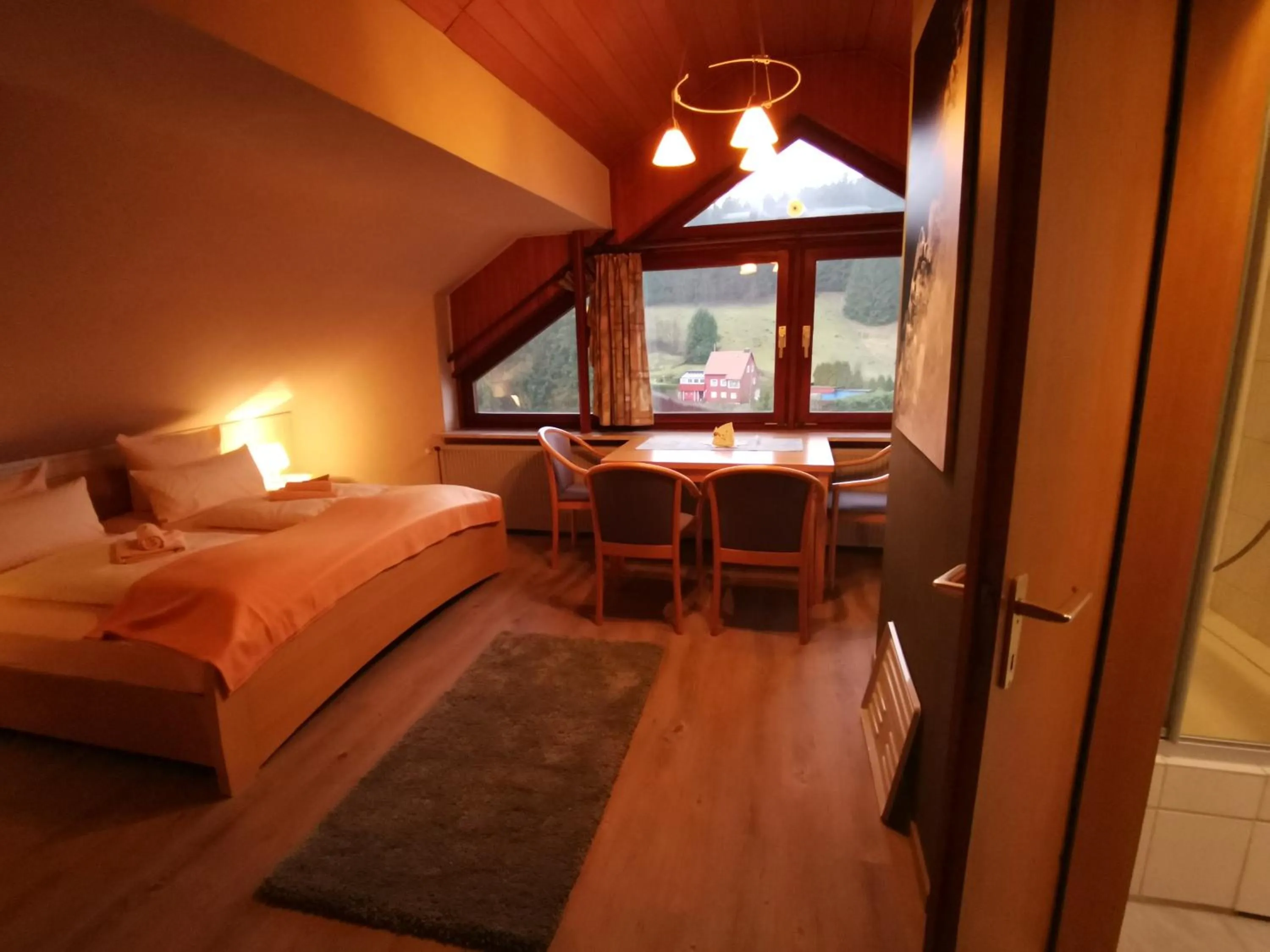 Bed in Hotel zur Schmiede