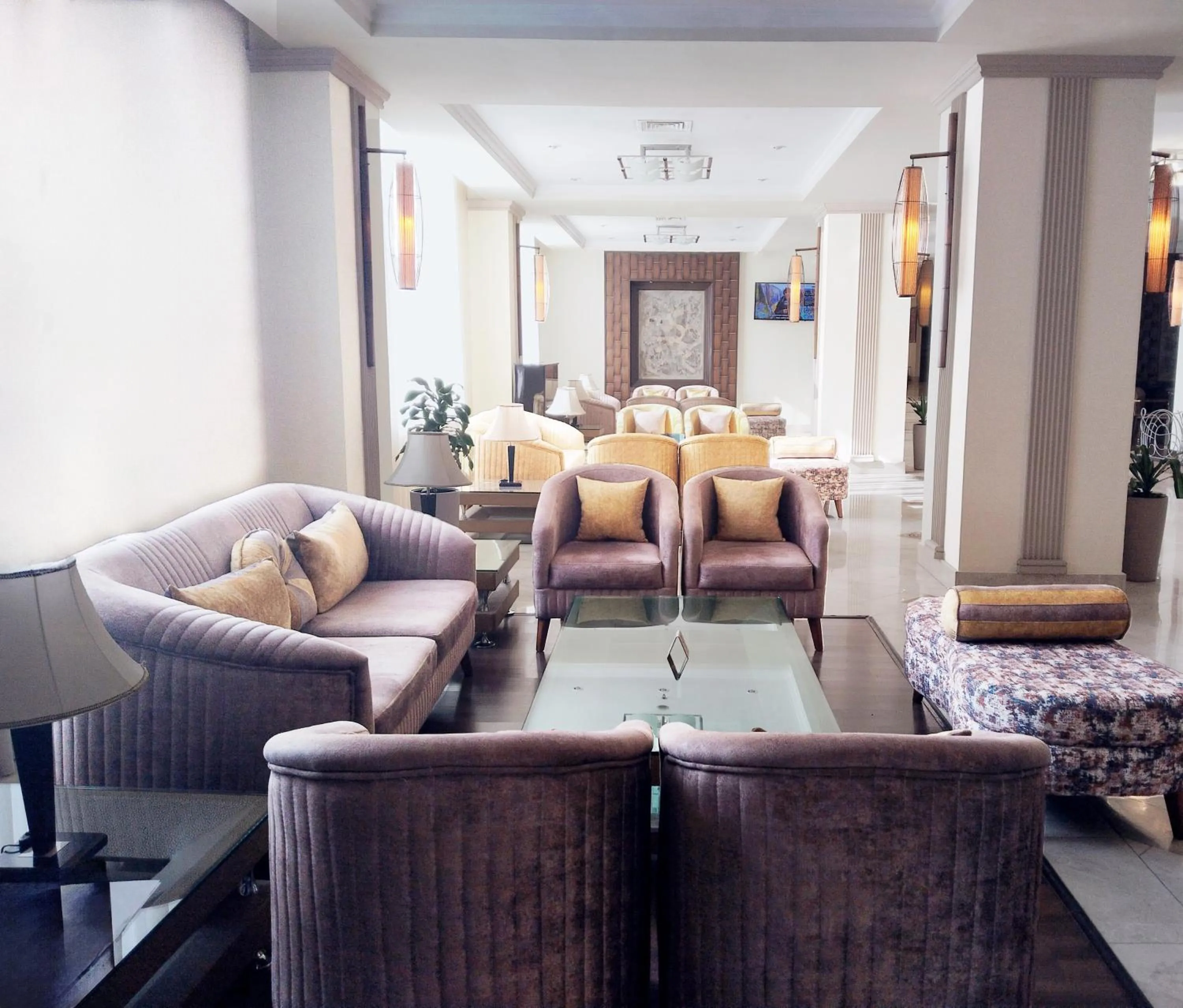 Seating area in Ramada by Wyndham Tashkent