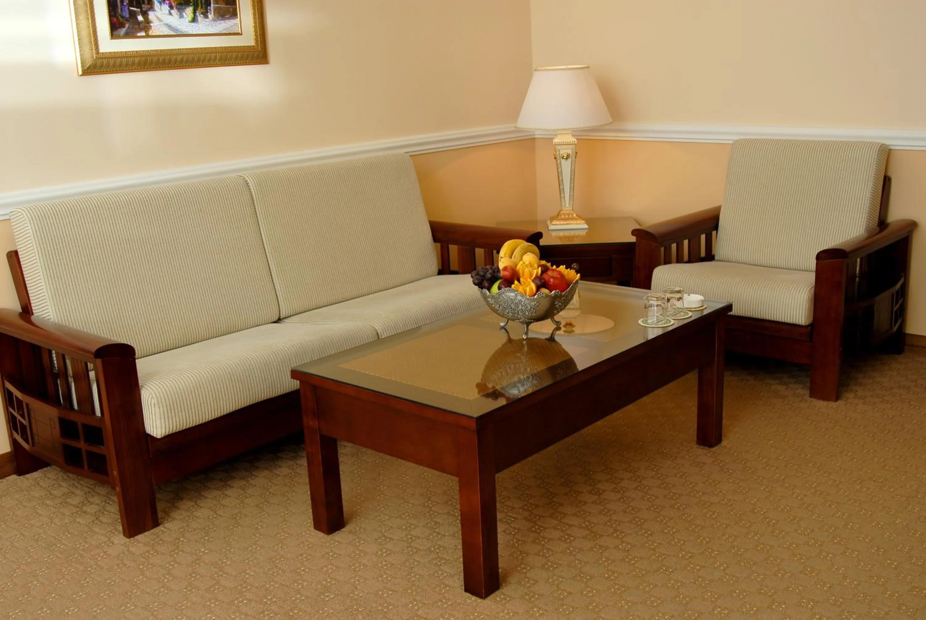 Seating area in Hotel BEK