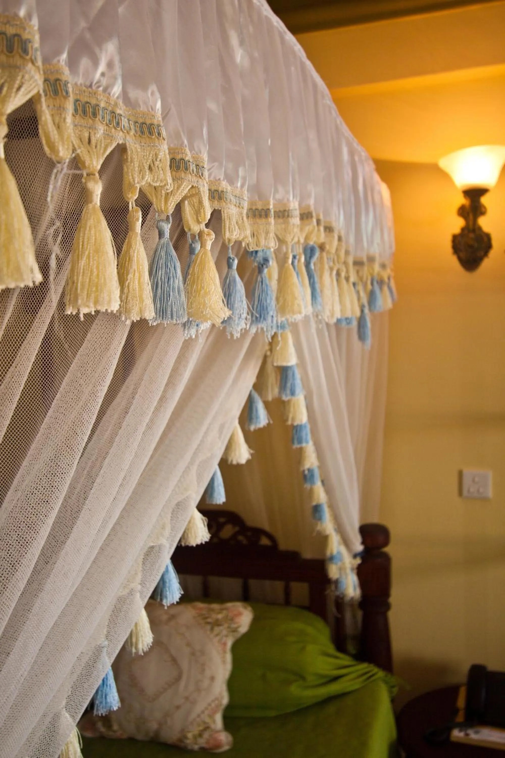 Decorative detail in Asmini Palace Hotel