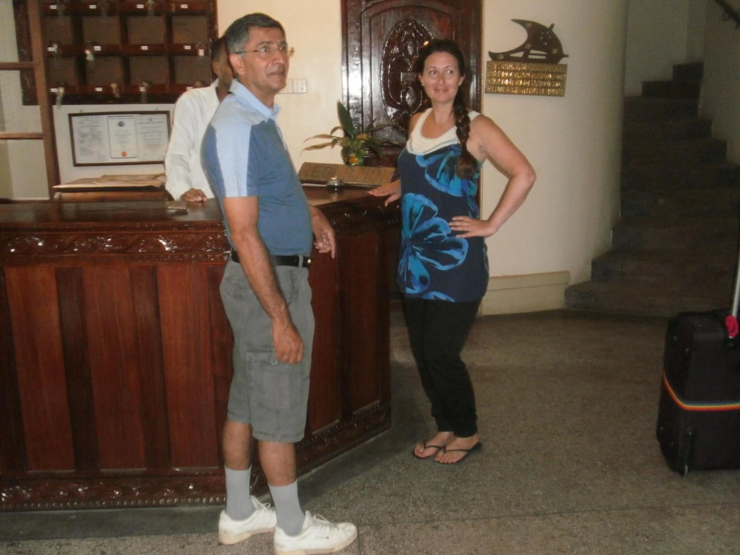 Guests in Asmini Palace Hotel