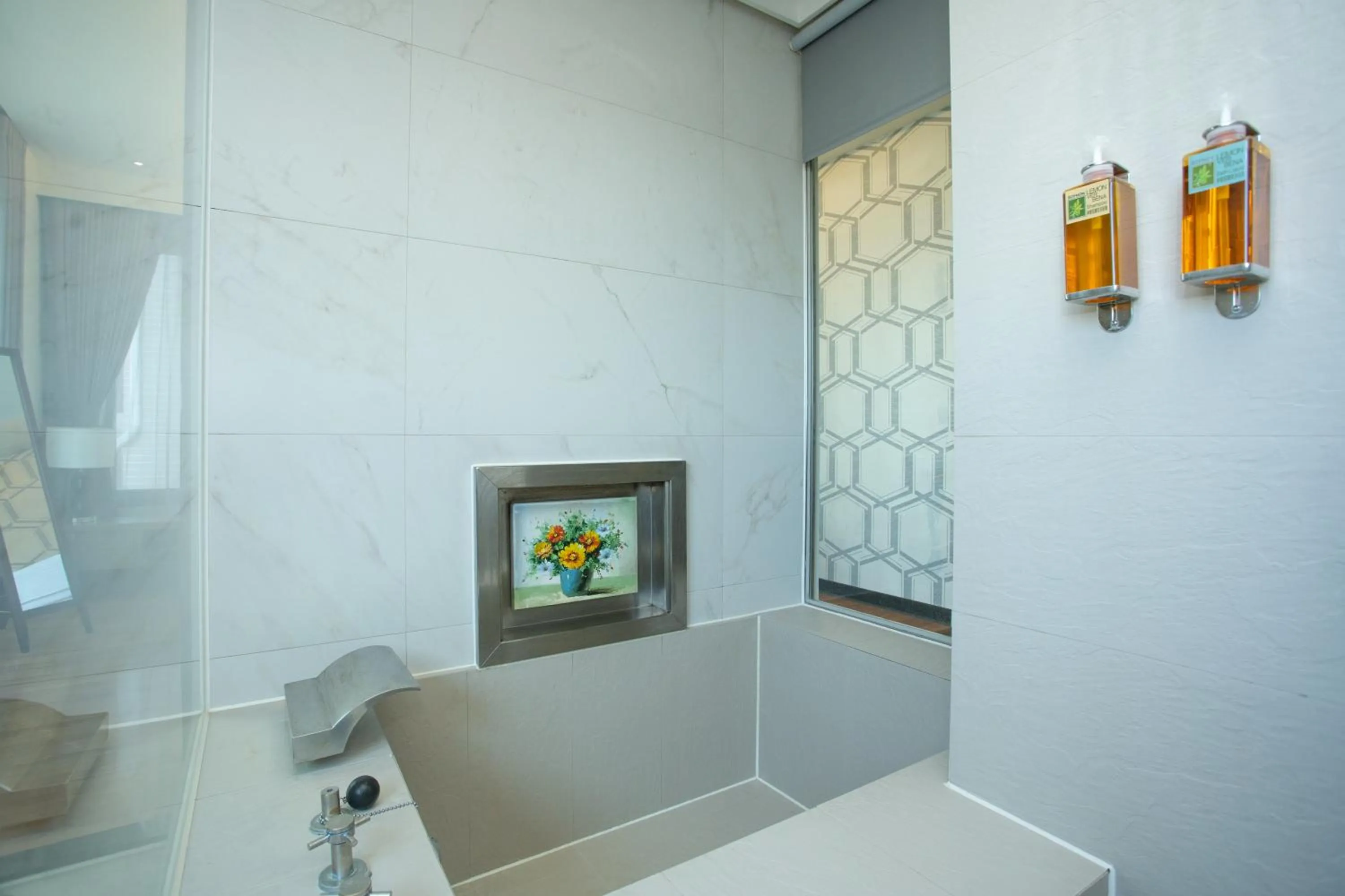 Bathroom in 日月潭天月水色民宿 (老街-停車-度假）skylight bnb