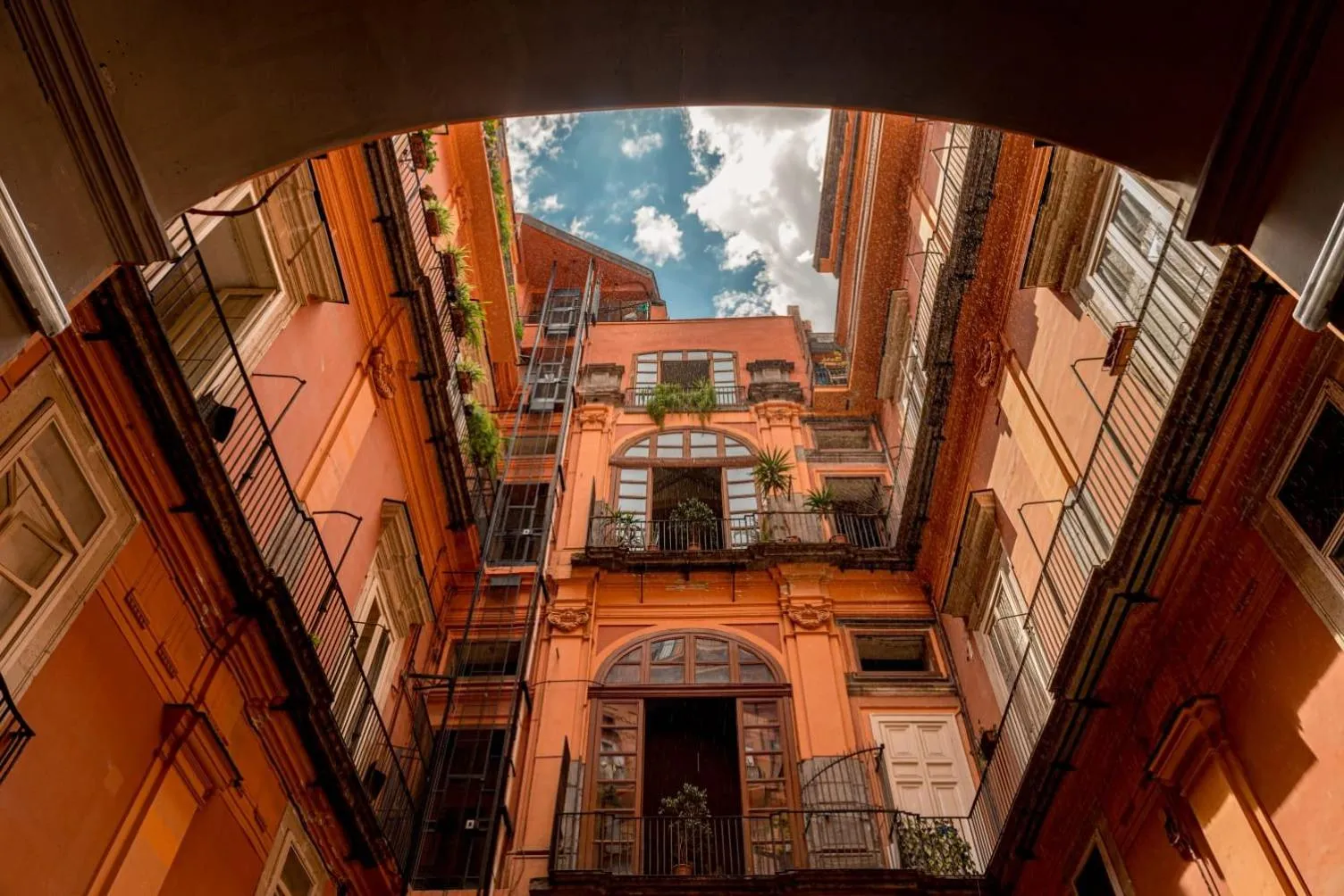 Property building in B&B Ruffo di Bagnara Palazzo Monumentale