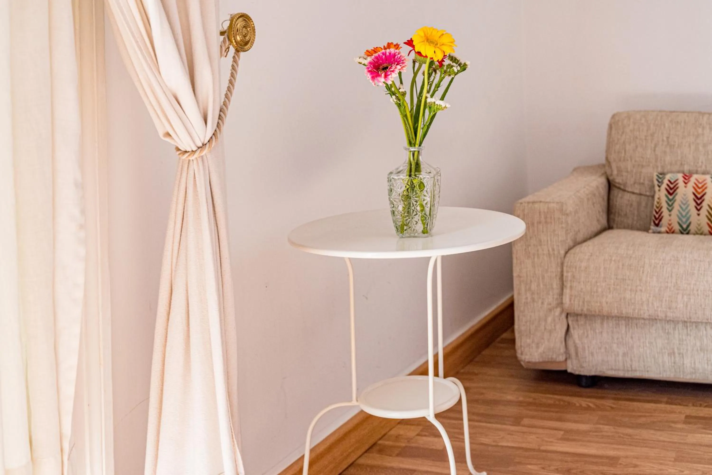 Living room in B&B Ruffo di Bagnara Palazzo Monumentale