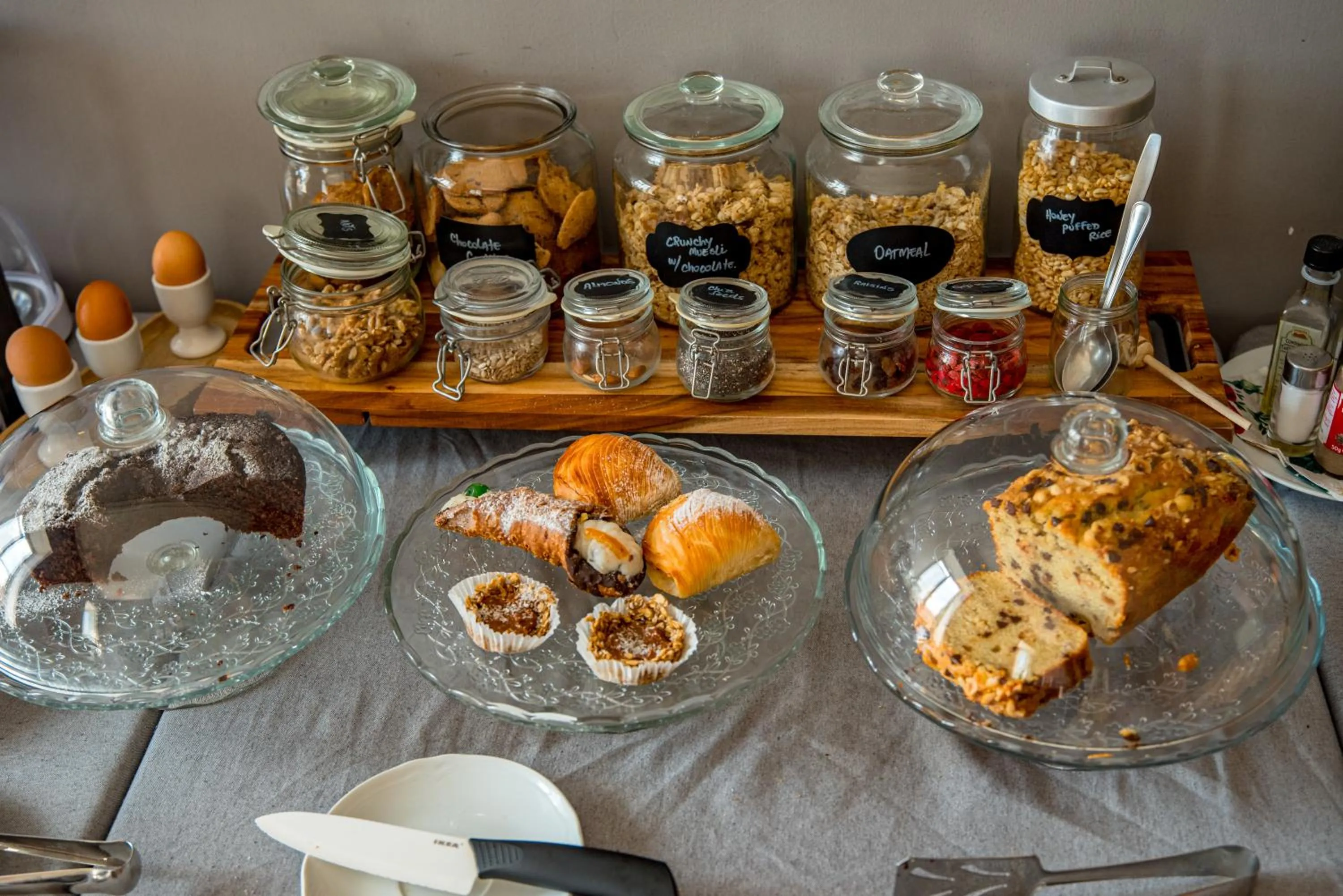 Breakfast in B&B Ruffo di Bagnara Palazzo Monumentale