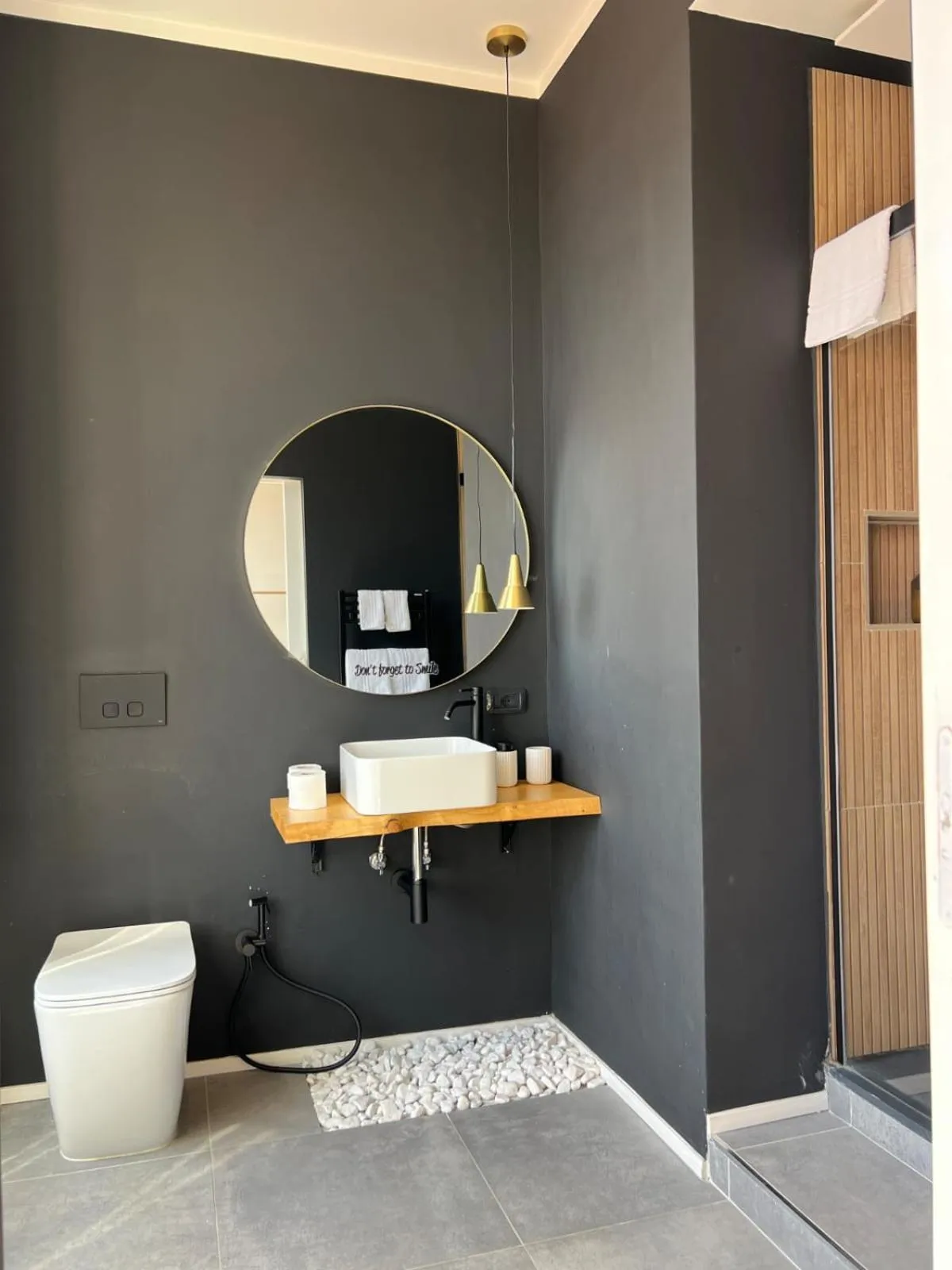 Shower in B&B Ruffo di Bagnara Palazzo Monumentale