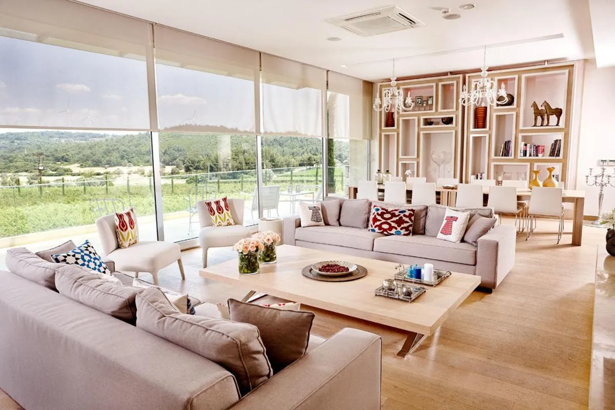 Seating area in Two Rooms Hotel